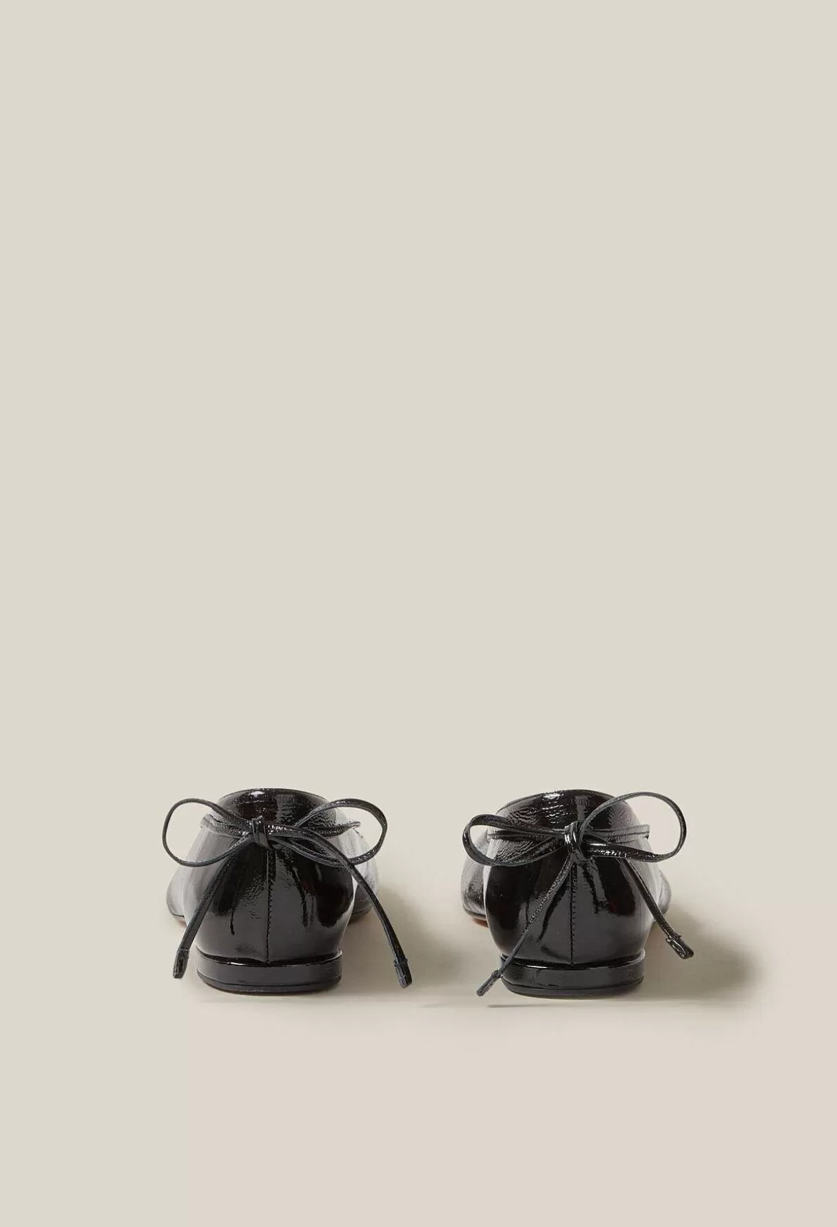 Claudie Pierlot Ballerine Cuir Vernis Discount