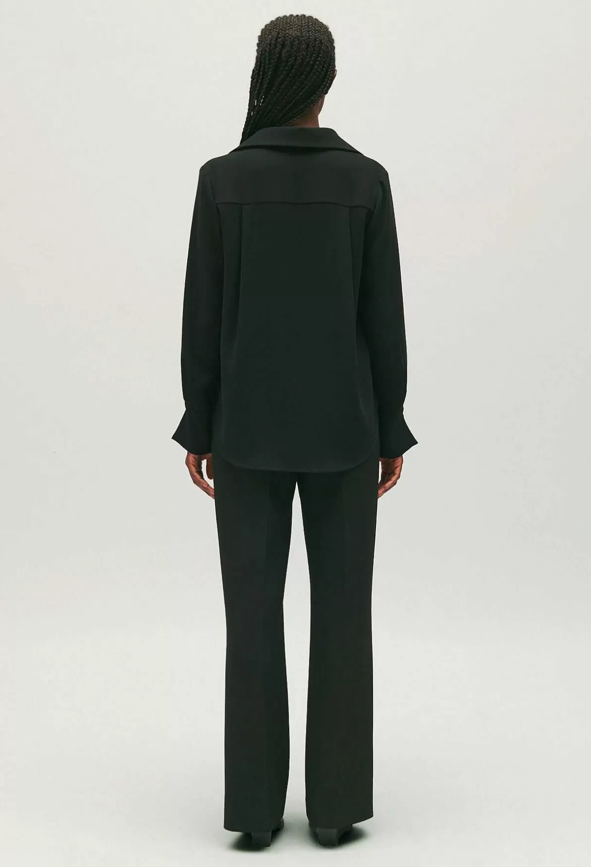 Claudie Pierlot Blouse Fluide Noire Shop