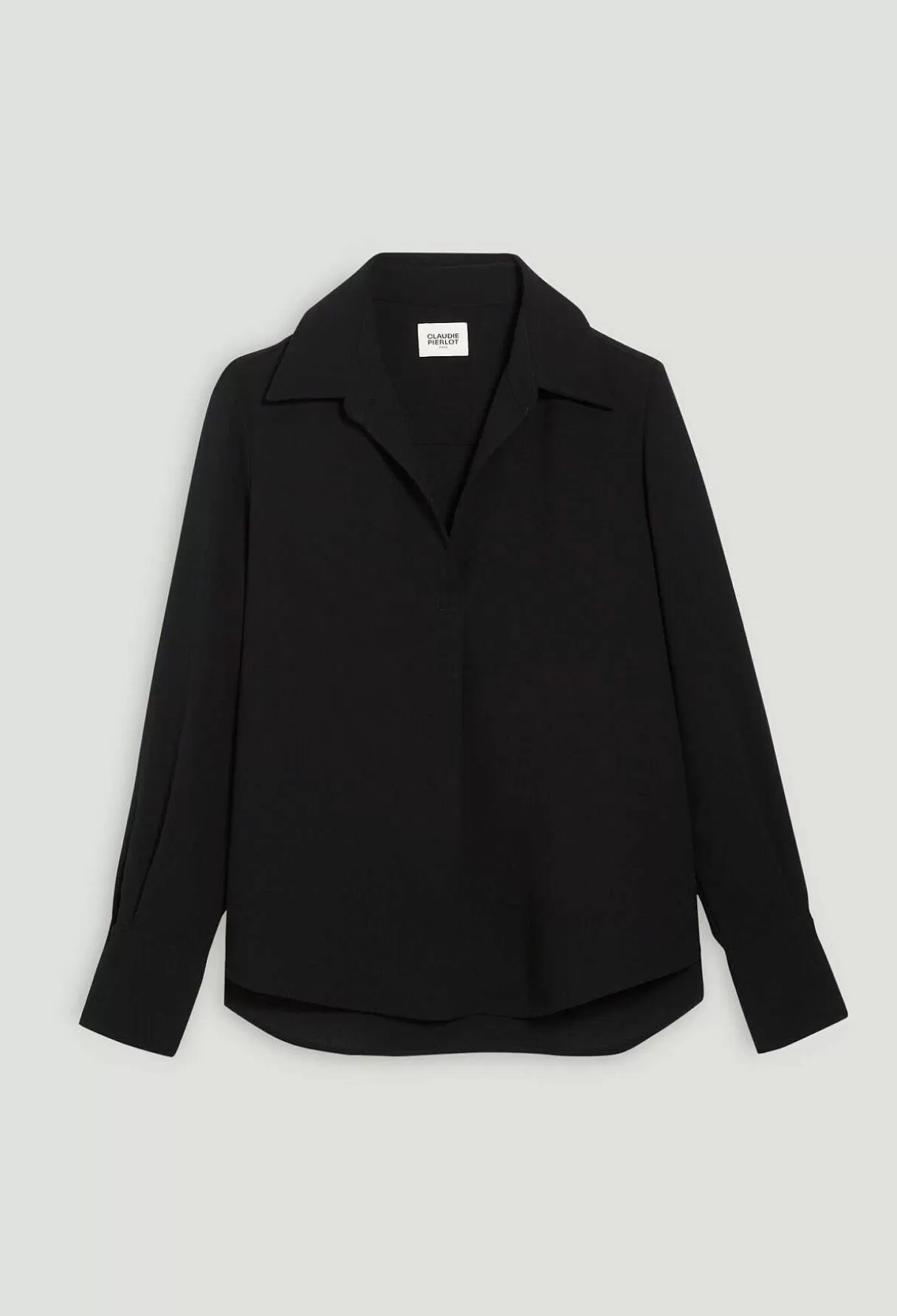 Claudie Pierlot Blouse Fluide Noire Shop