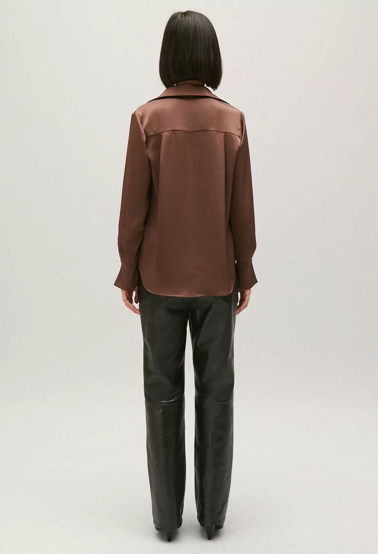 Claudie Pierlot Blouse Fluide Satinee Online