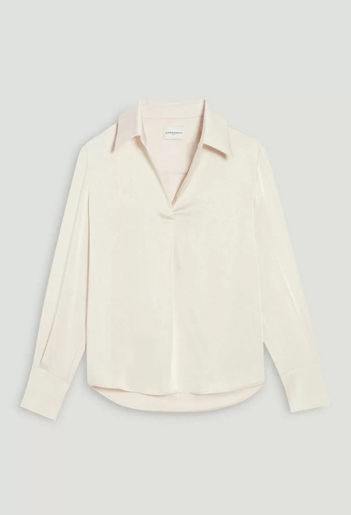 Claudie Pierlot Blouse Fluide Satinee Store