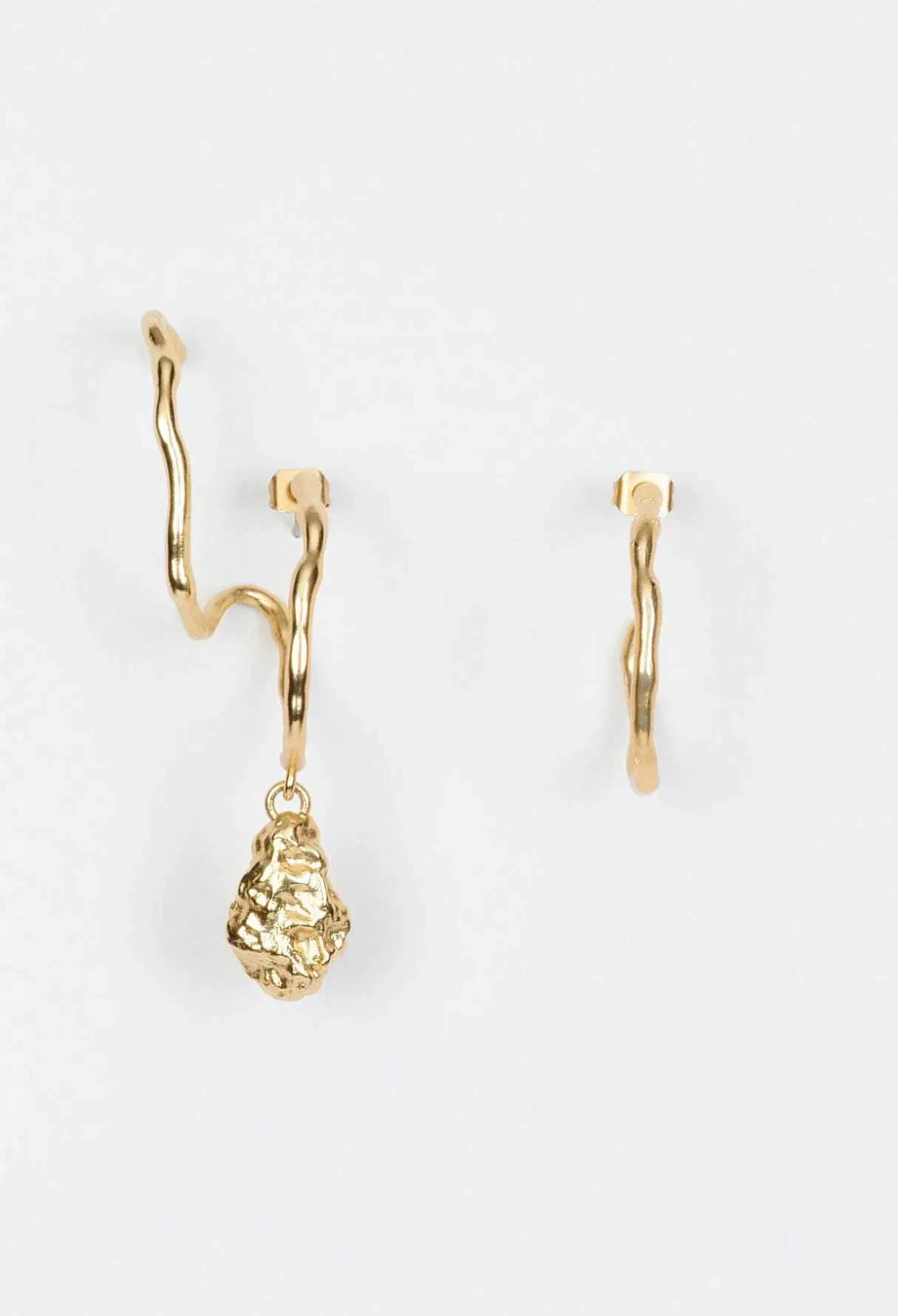 Claudie Pierlot Boucles D'Oreilles Asymetriques Discount
