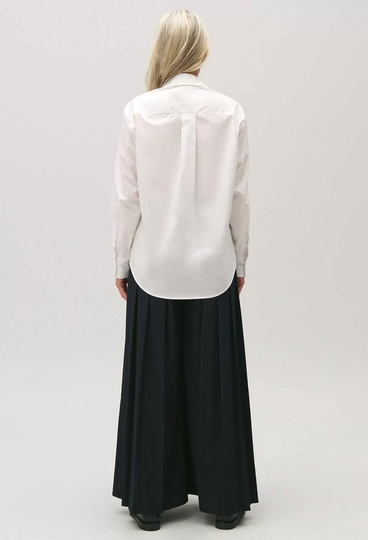 Claudie Pierlot Chemise Coton Blanc Best