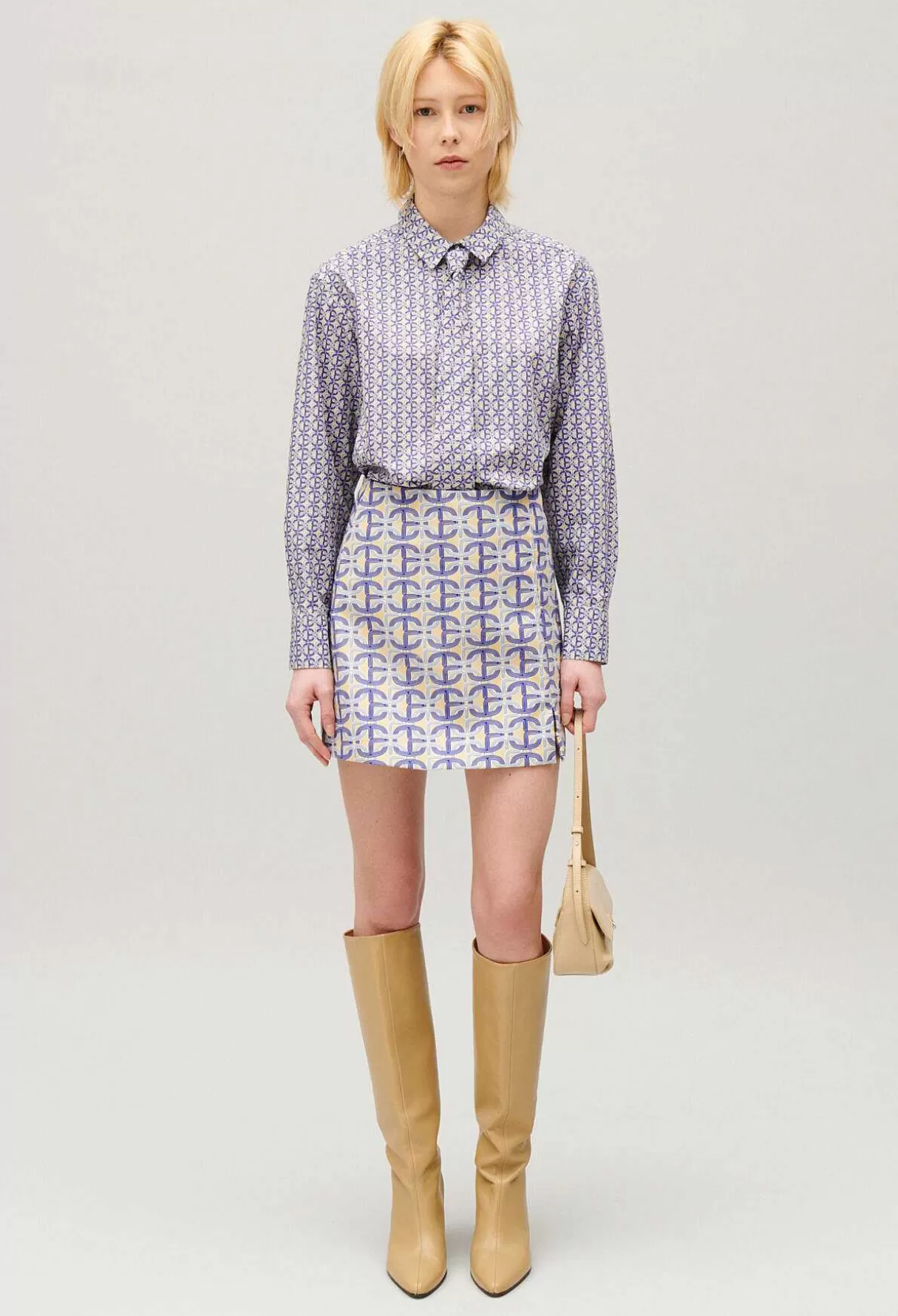 Claudie Pierlot Chemise Monogramme Flash Sale