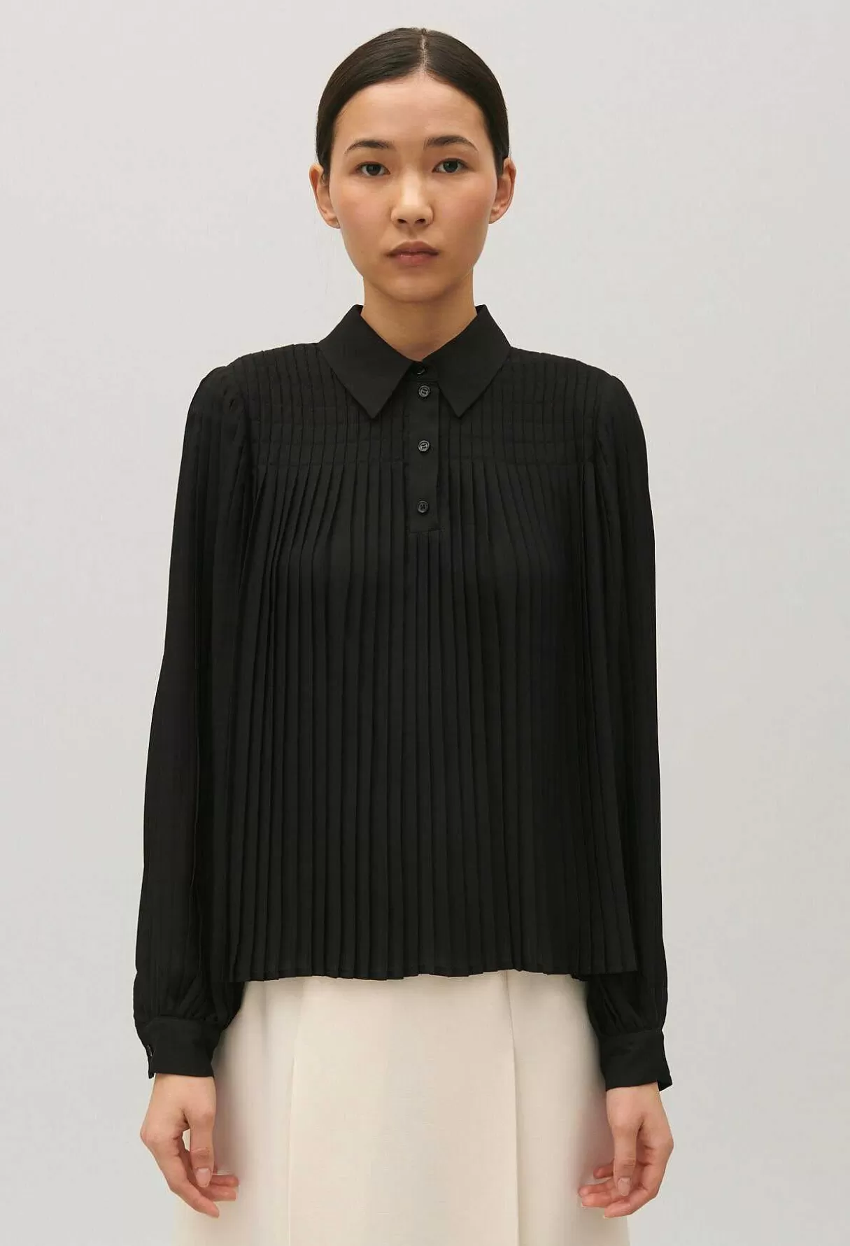 Claudie Pierlot Chemisier Plisse Best