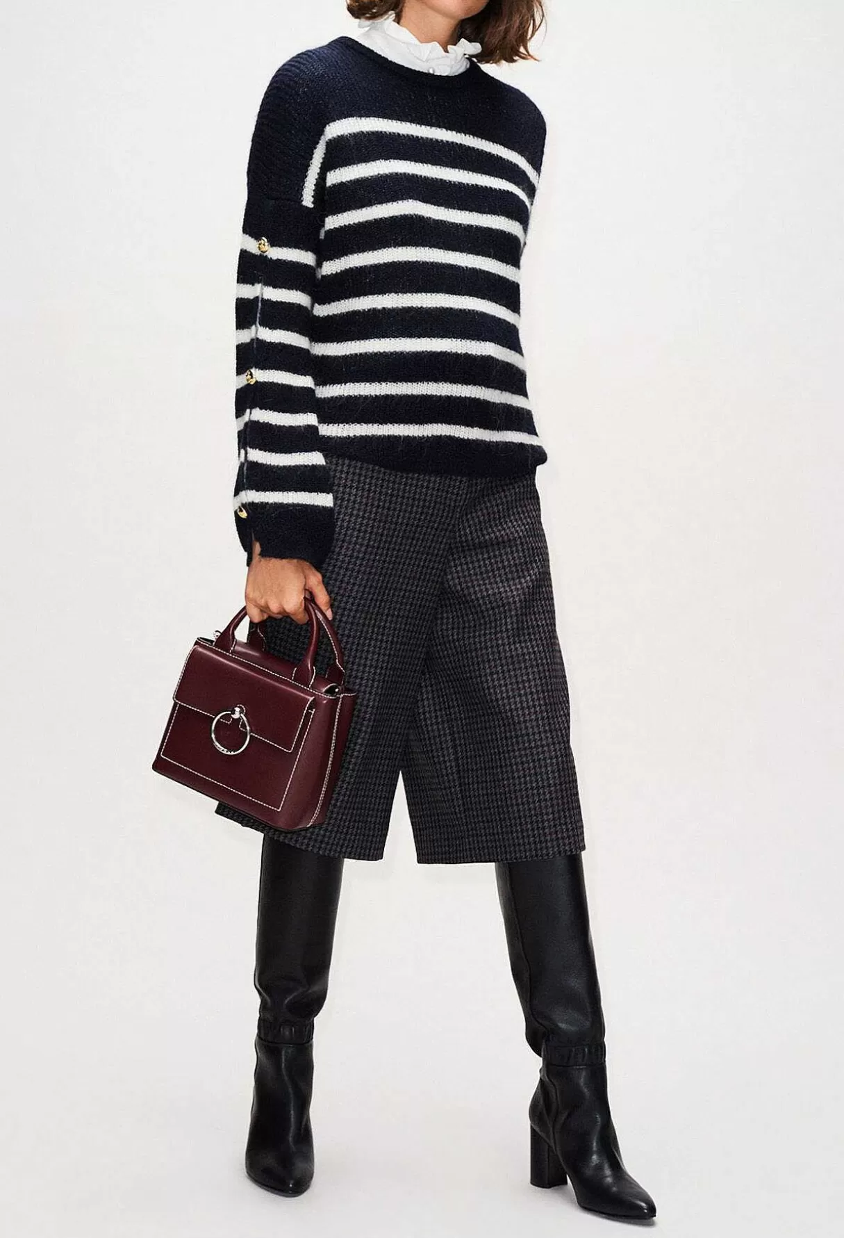 Claudie Pierlot Col Roule Noir Cheap