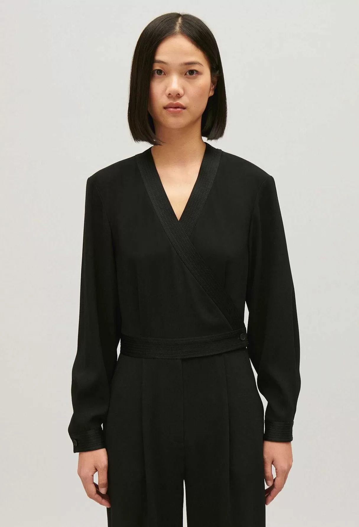 Claudie Pierlot Combinaison Pantalon Noir Store