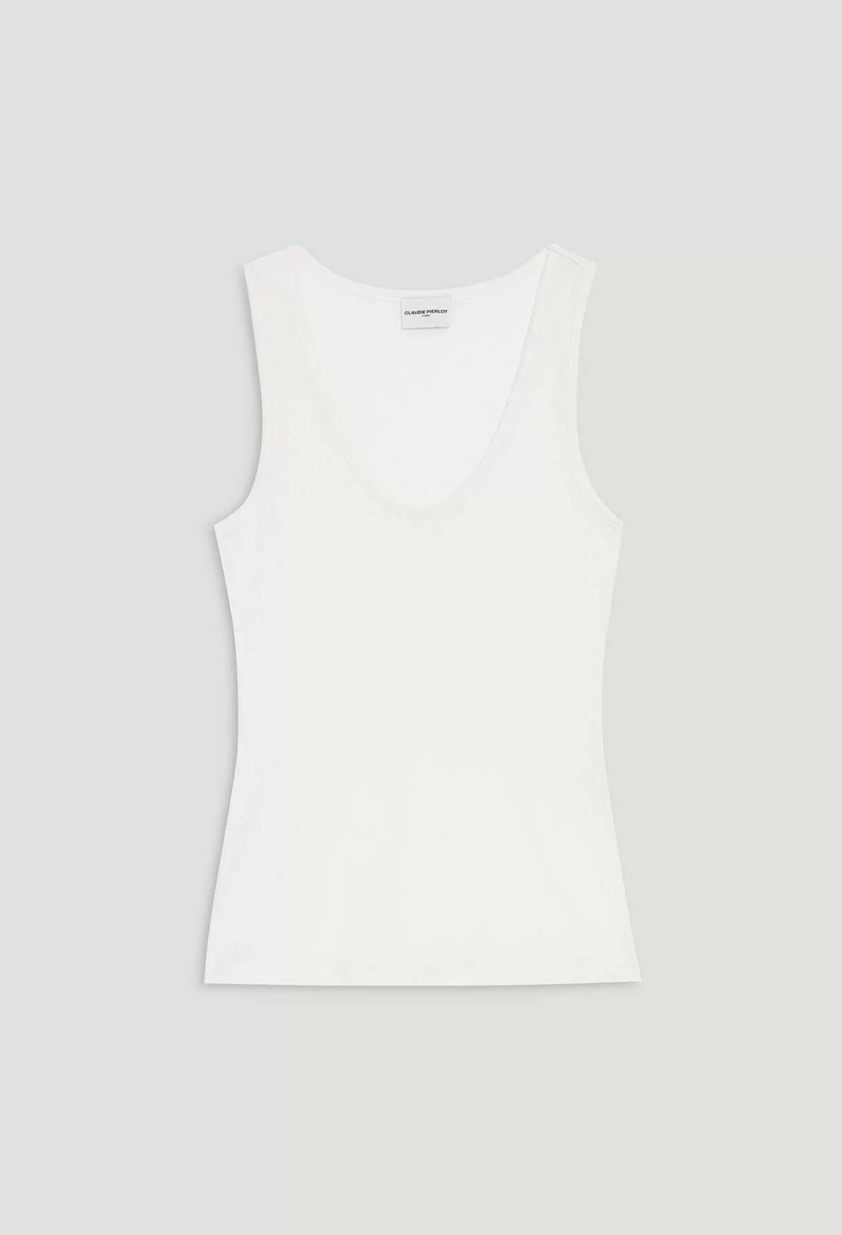 Claudie Pierlot Debardeur Ecru Cheap