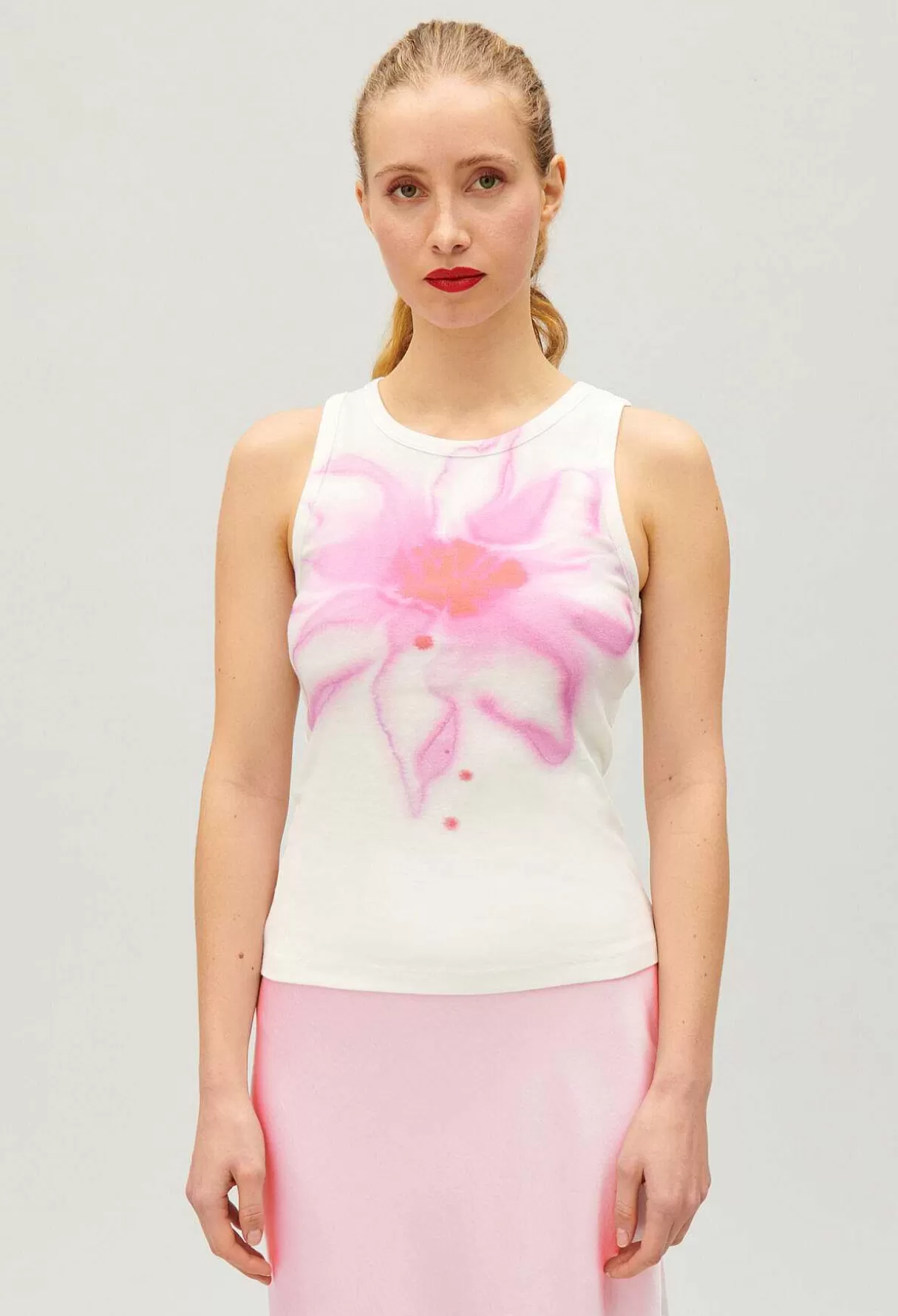 Claudie Pierlot Debardeur Imprime Fleur Shop