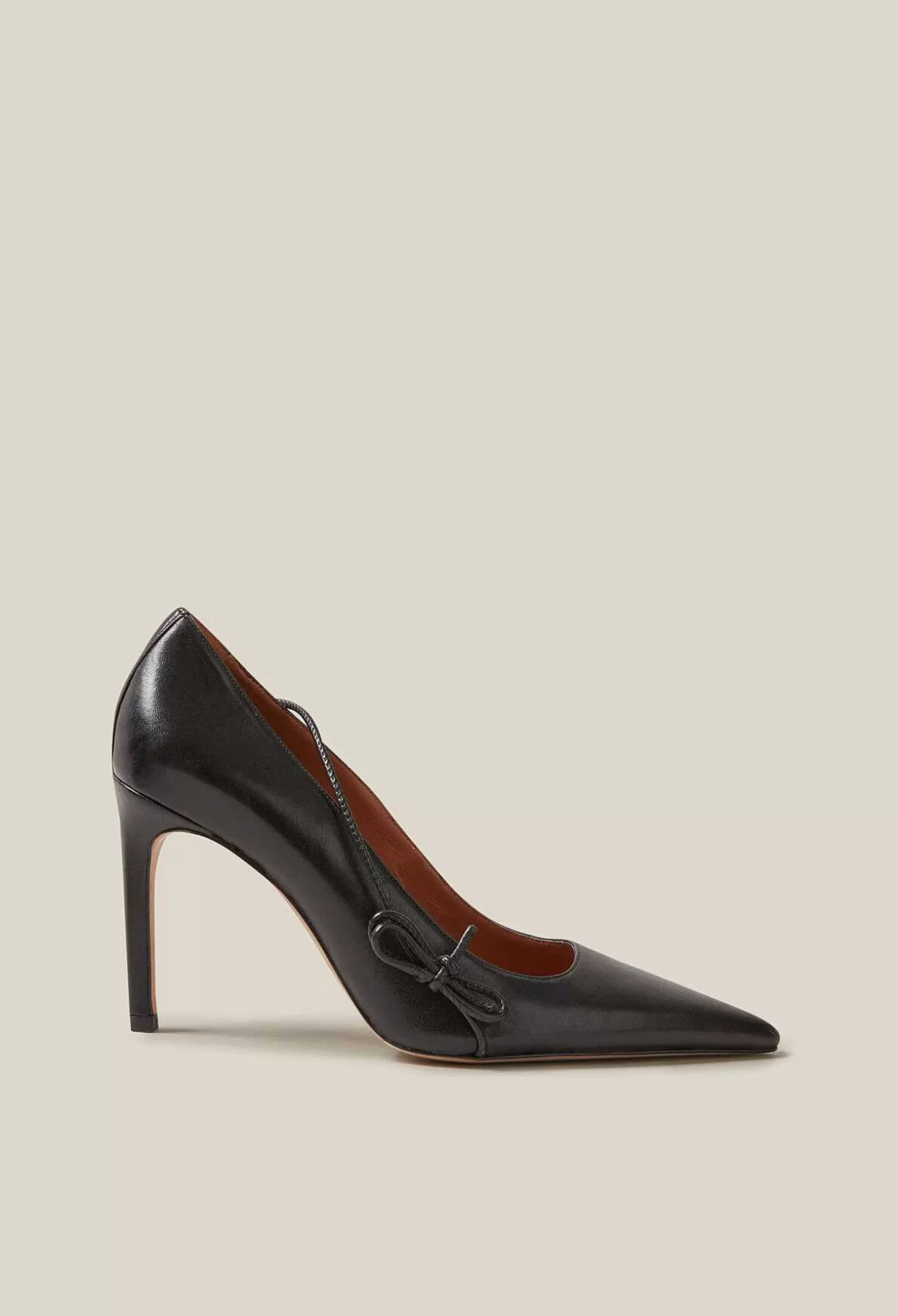 Claudie Pierlot Escarpins Cuir Noir Online