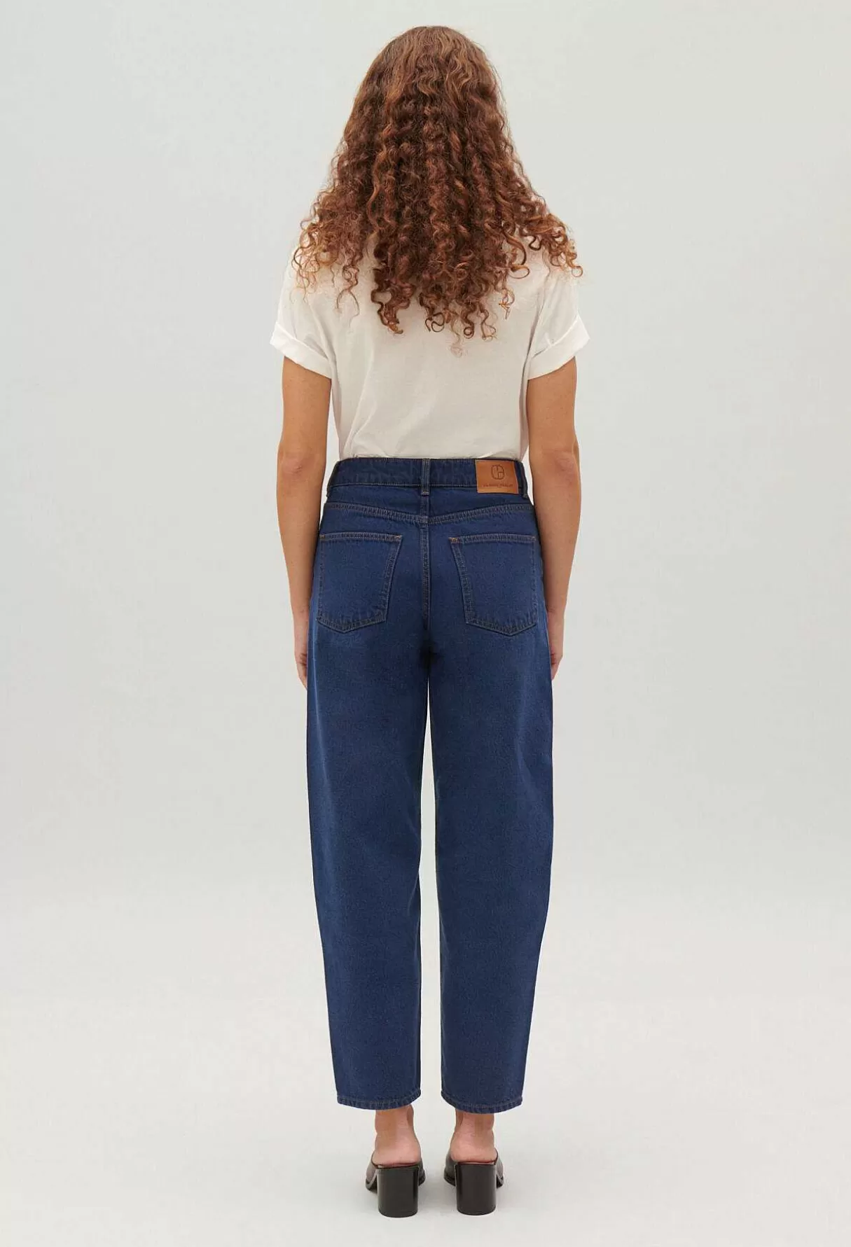 Claudie Pierlot Jean Luc Mom Bleu Fashion