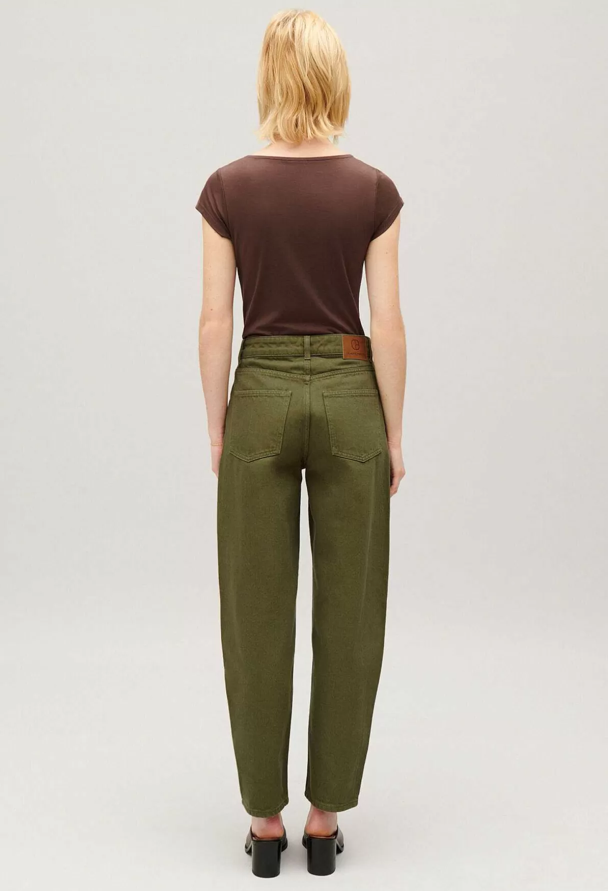 Claudie Pierlot Jean Luc Mom Kaki Best Sale