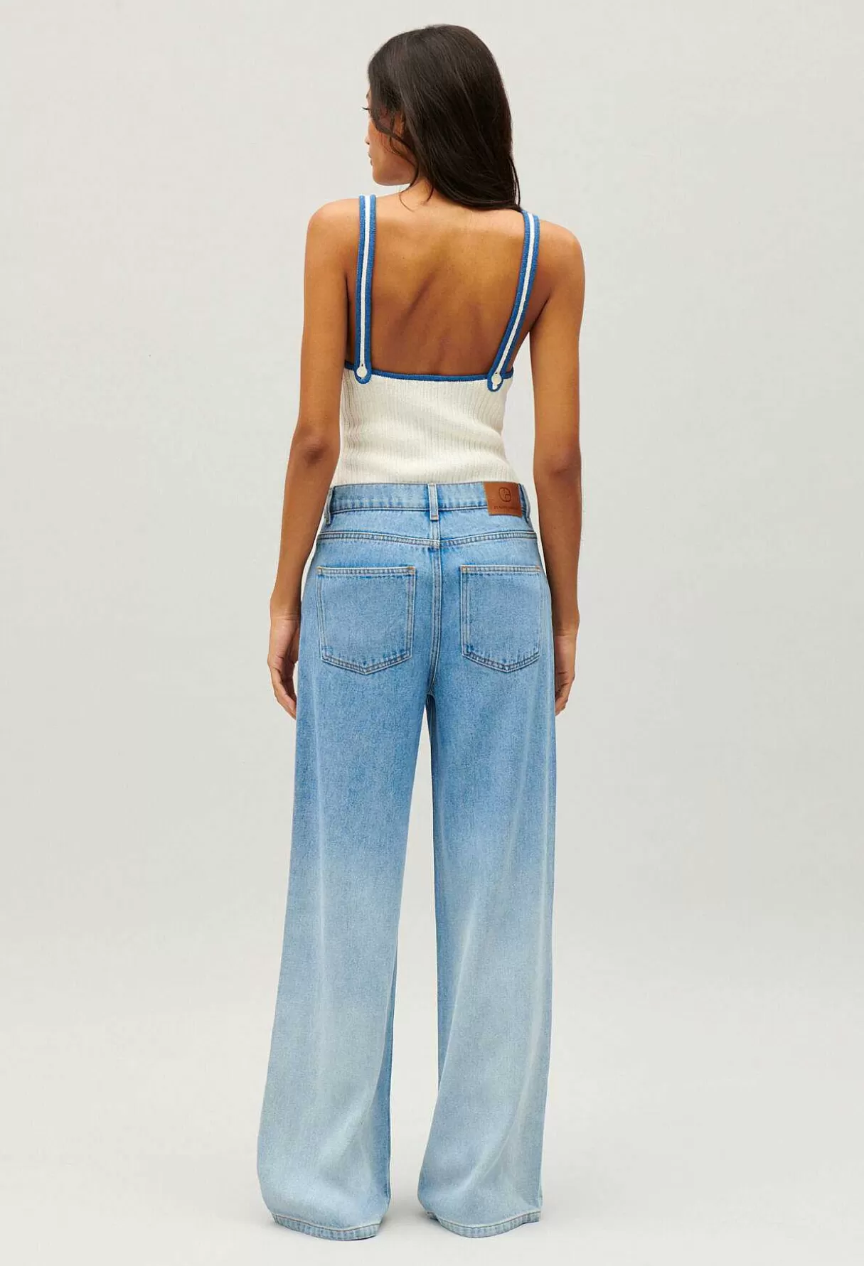 Claudie Pierlot Jean Michel Baggy Bleu Cheap
