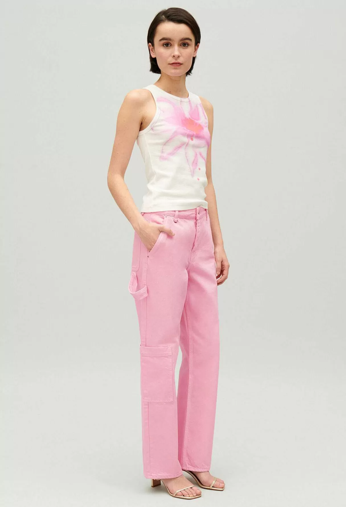 Claudie Pierlot Jean Pierre Cargo Rose Shop