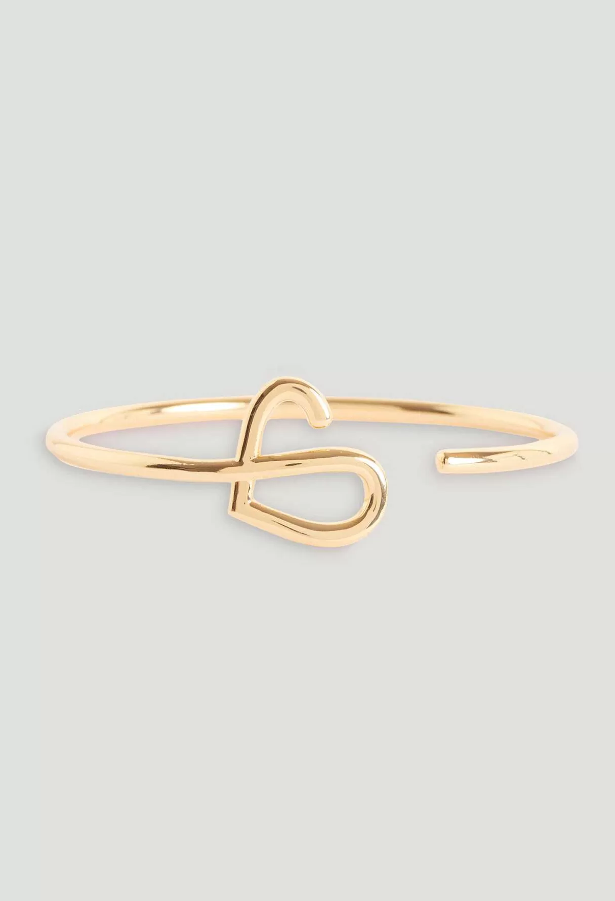 Claudie Pierlot Jonc Coeur Cp Laiton Dore Cheap