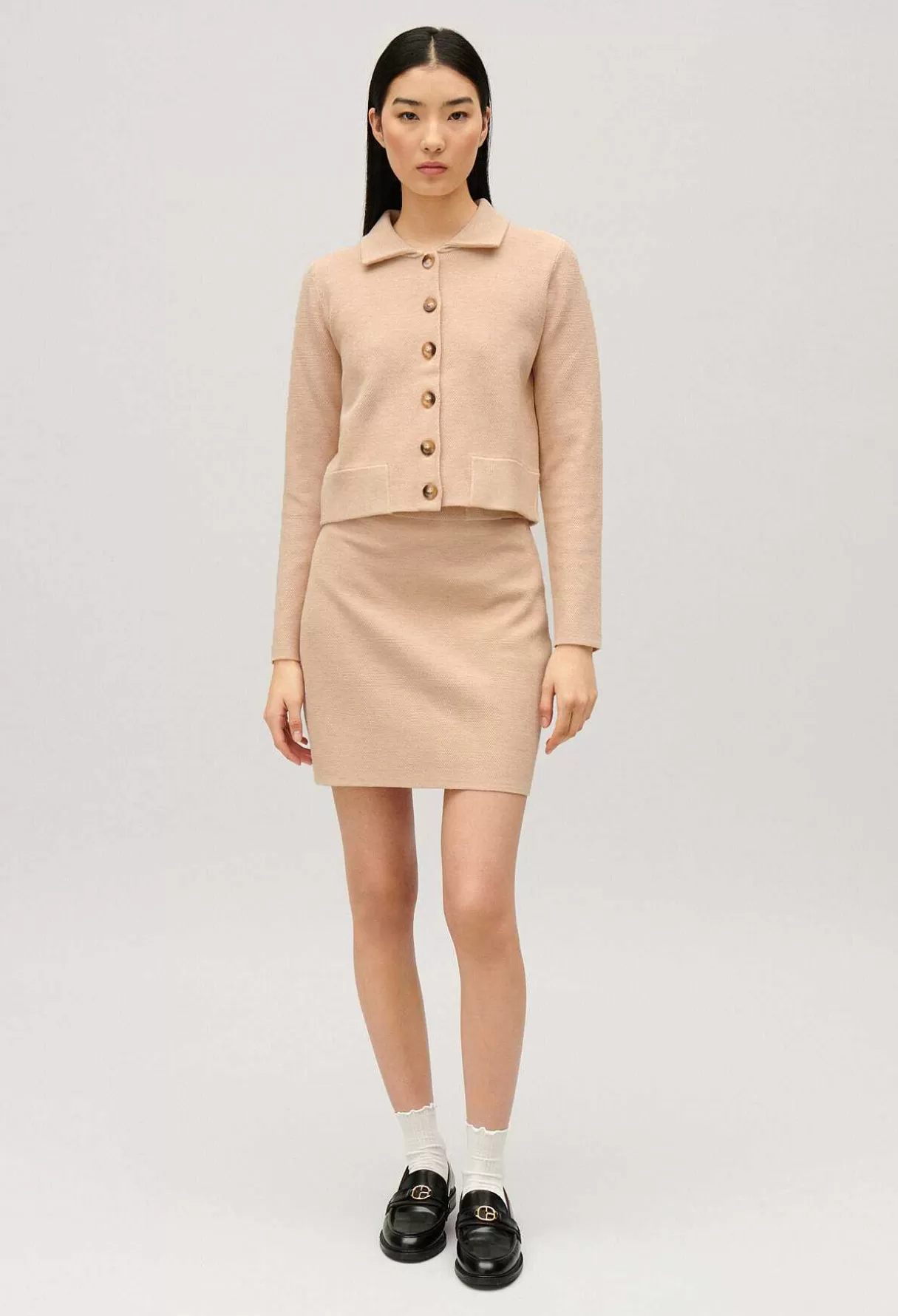 Claudie Pierlot Jupe Courte Taille-Haute Cheap