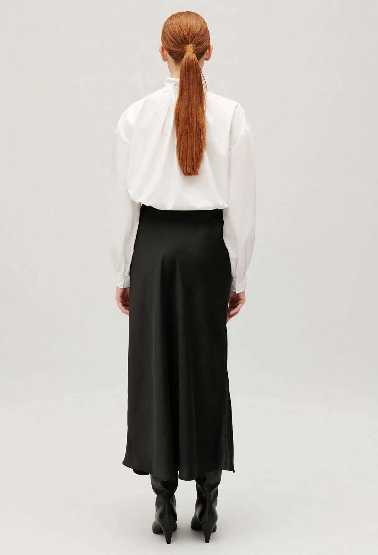 Claudie Pierlot Jupe Midi Fluide Discount