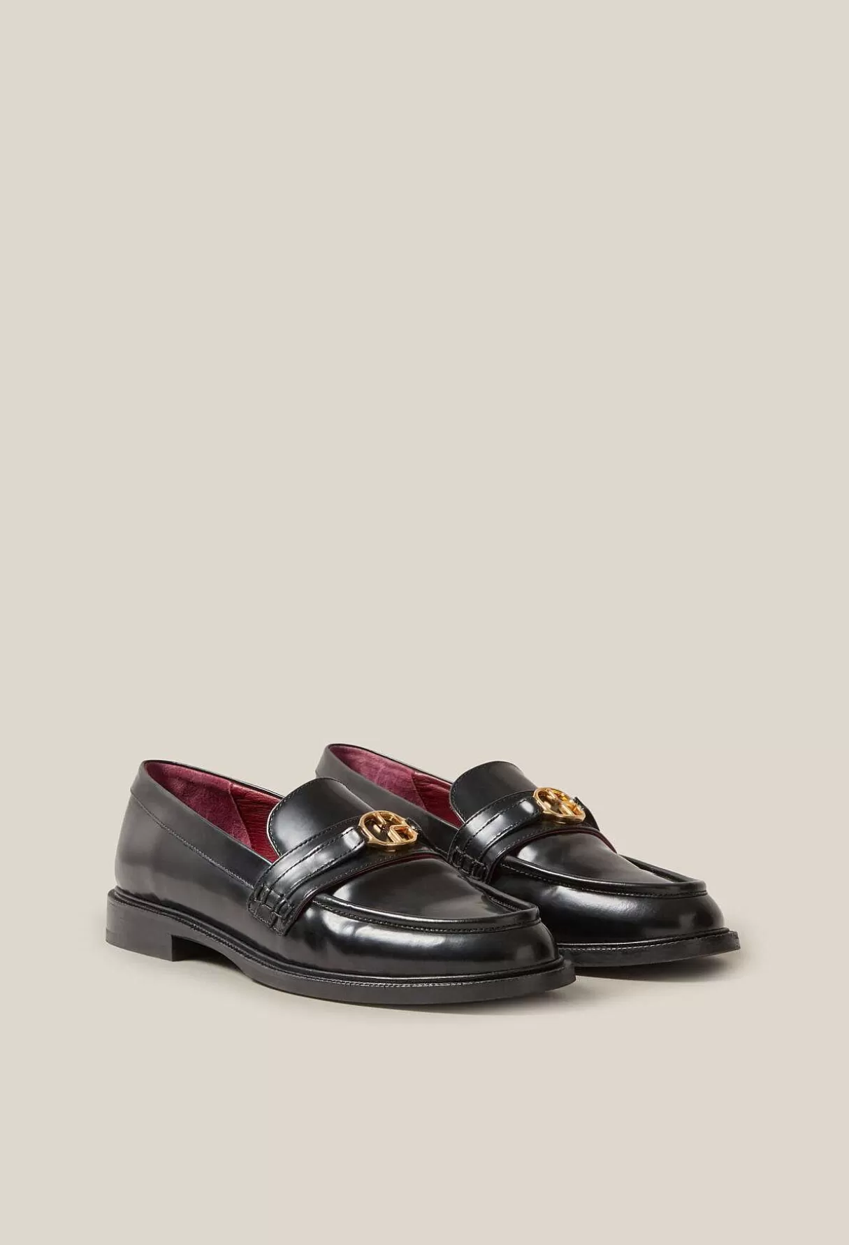 Claudie Pierlot Mocassins Cuir Store