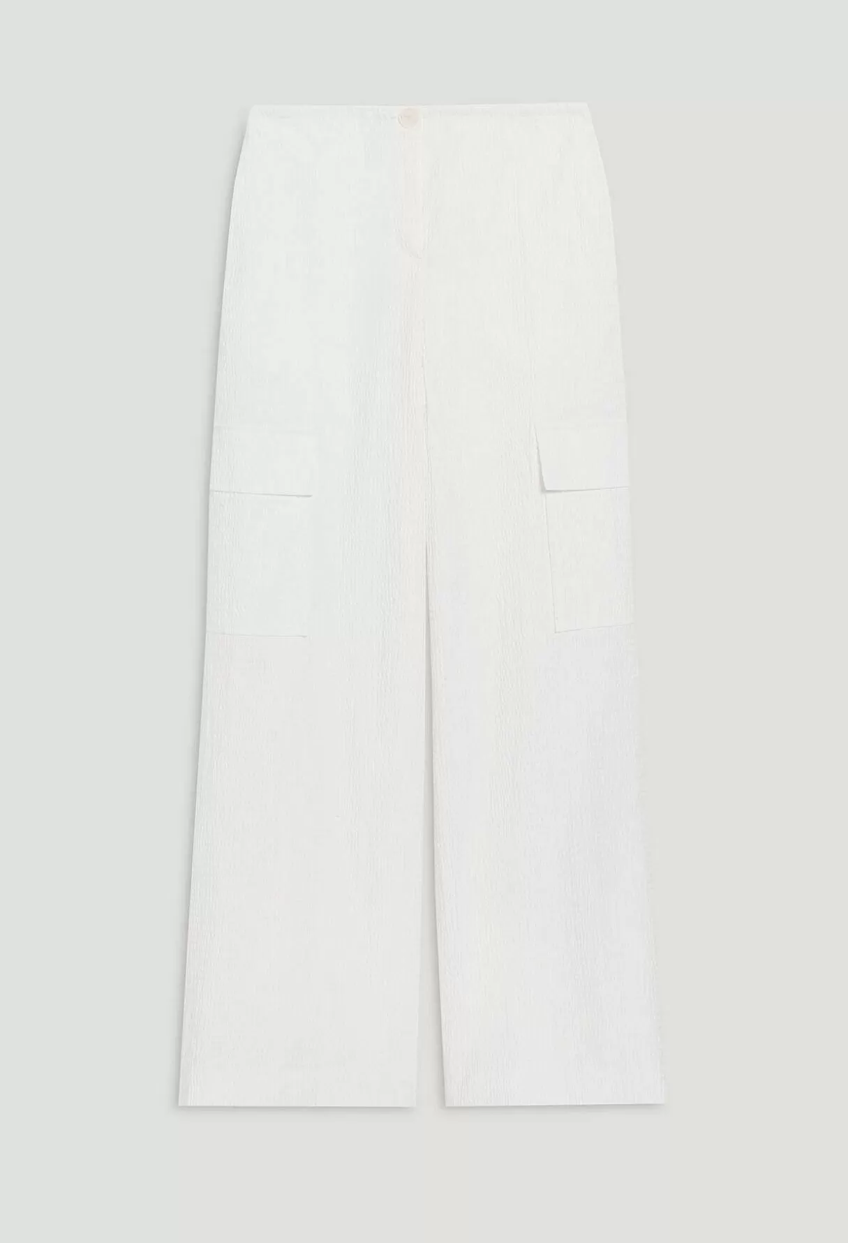 Claudie Pierlot Pantalon Cargo Blanc Flash Sale