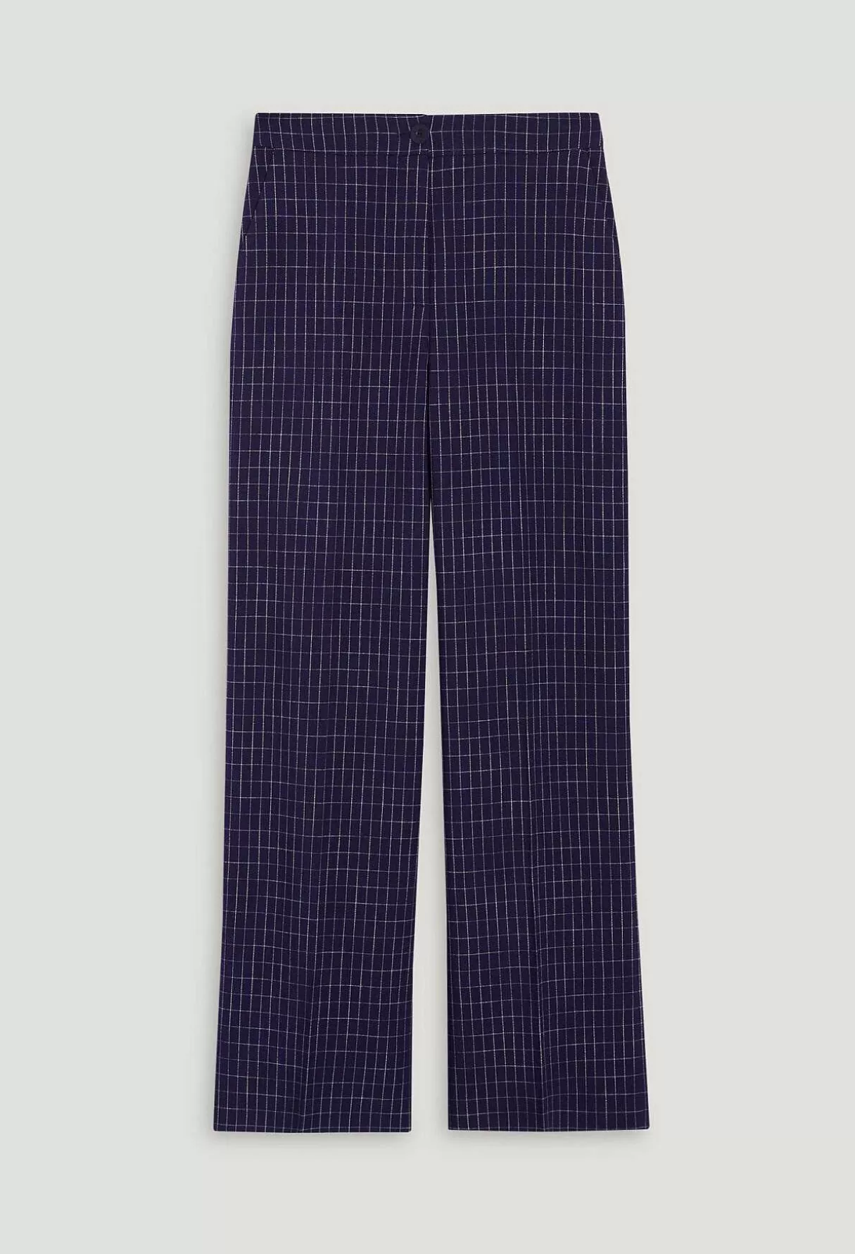 Claudie Pierlot Pantalon Costume Carreaux Indigo Store