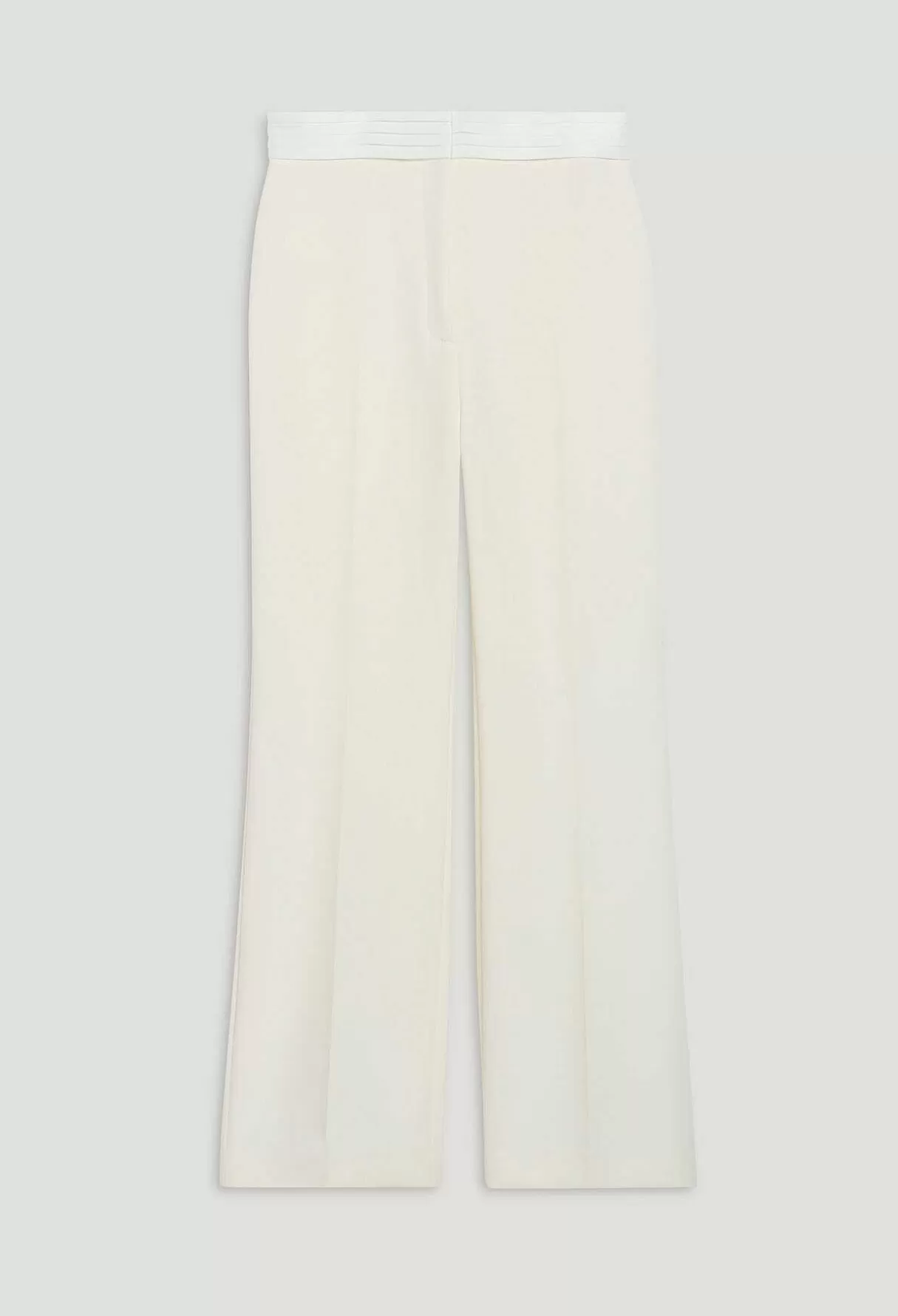 Claudie Pierlot Pantalon Droit Tailleur Blanc Hot