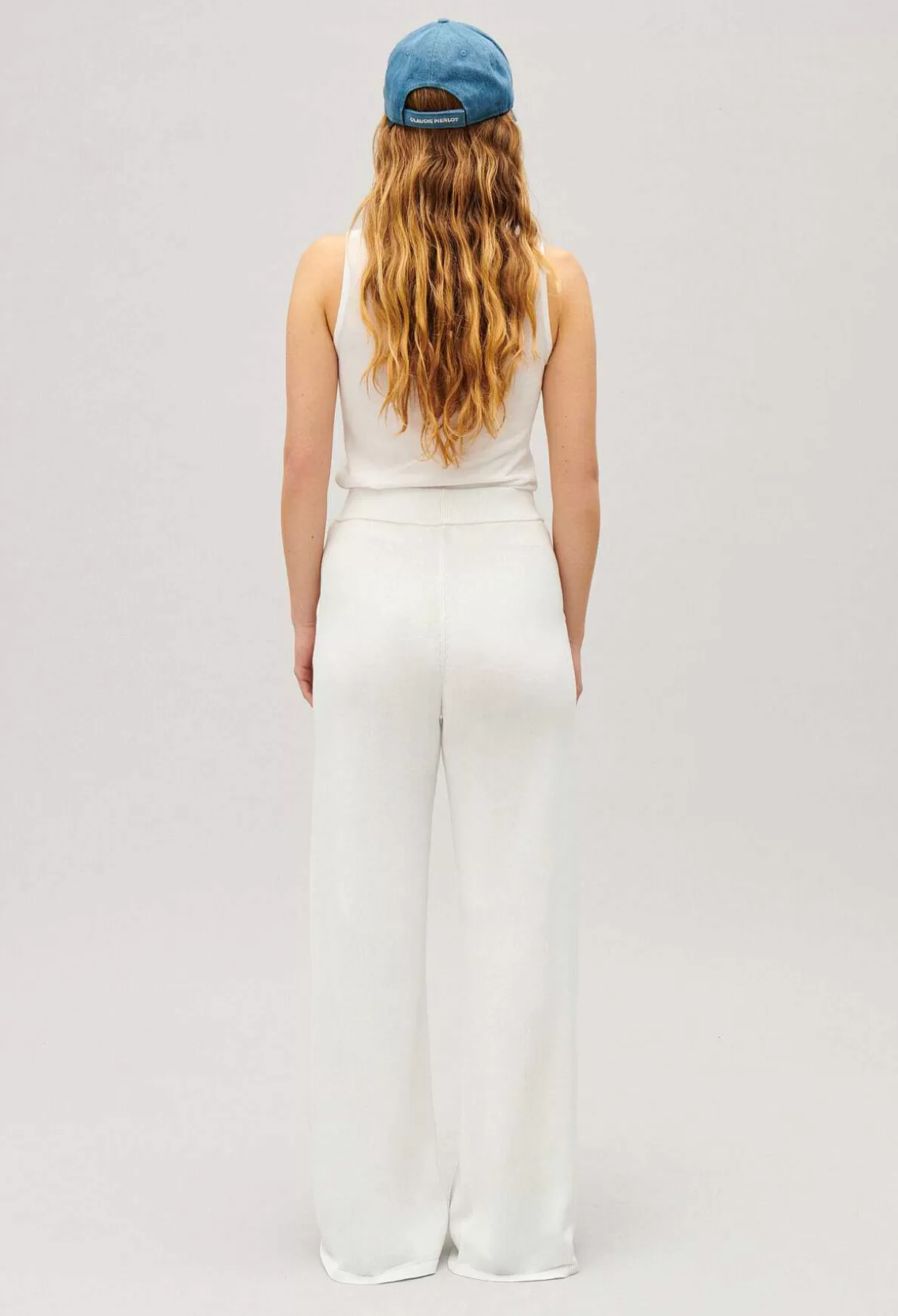 Claudie Pierlot Pantalon Fluide Maille Cheap