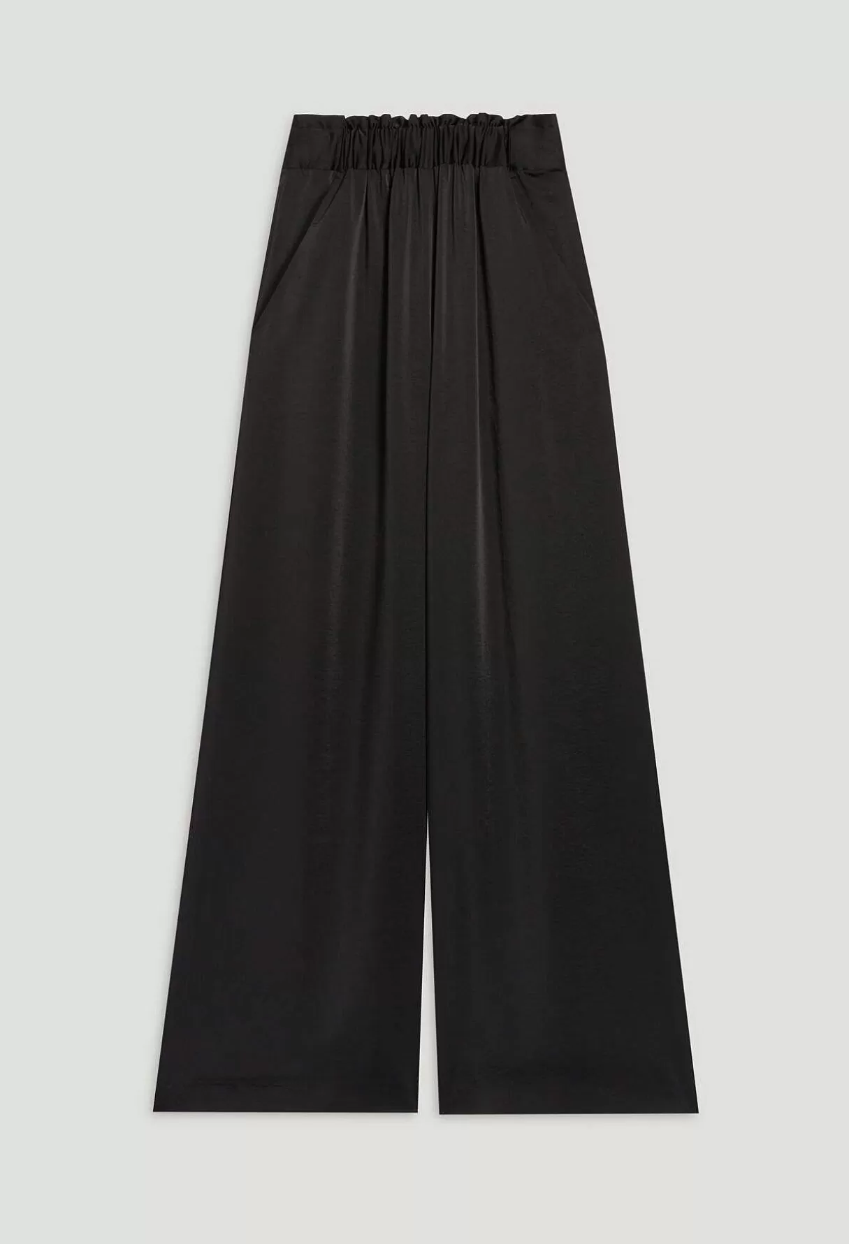 Claudie Pierlot Pantalon Large Taille Smockee Clearance