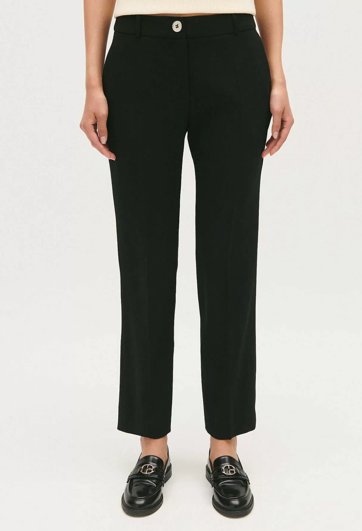 Claudie Pierlot Pantalon Tailleur Cigarette New