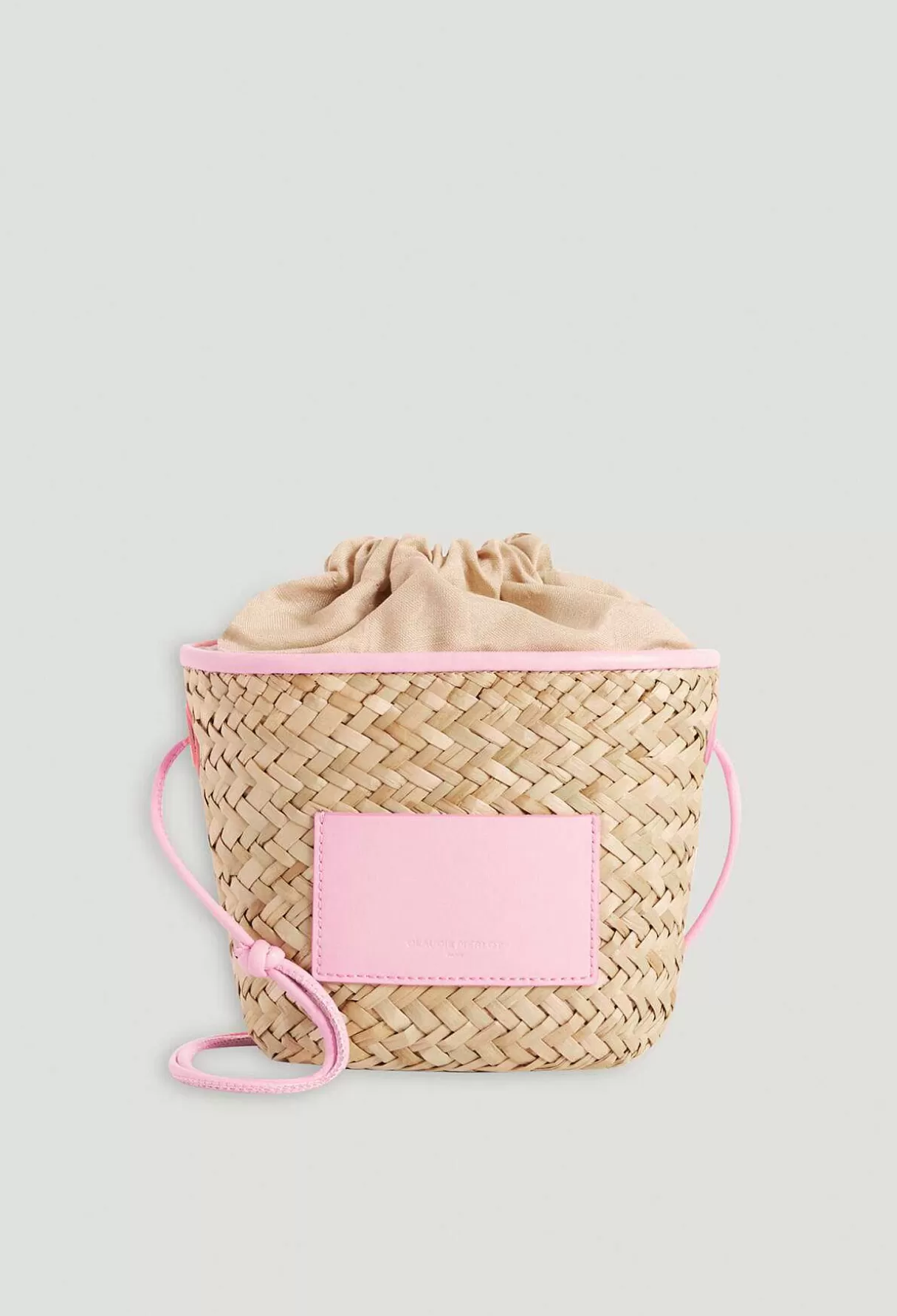 Claudie Pierlot Petit Panier Adryan Paille Flash Sale