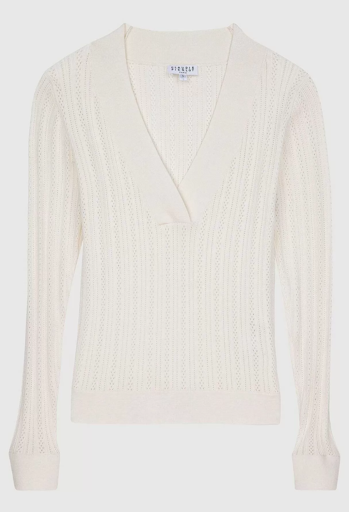 Claudie Pierlot Pull Orne De Bouton-Bijoux Outlet