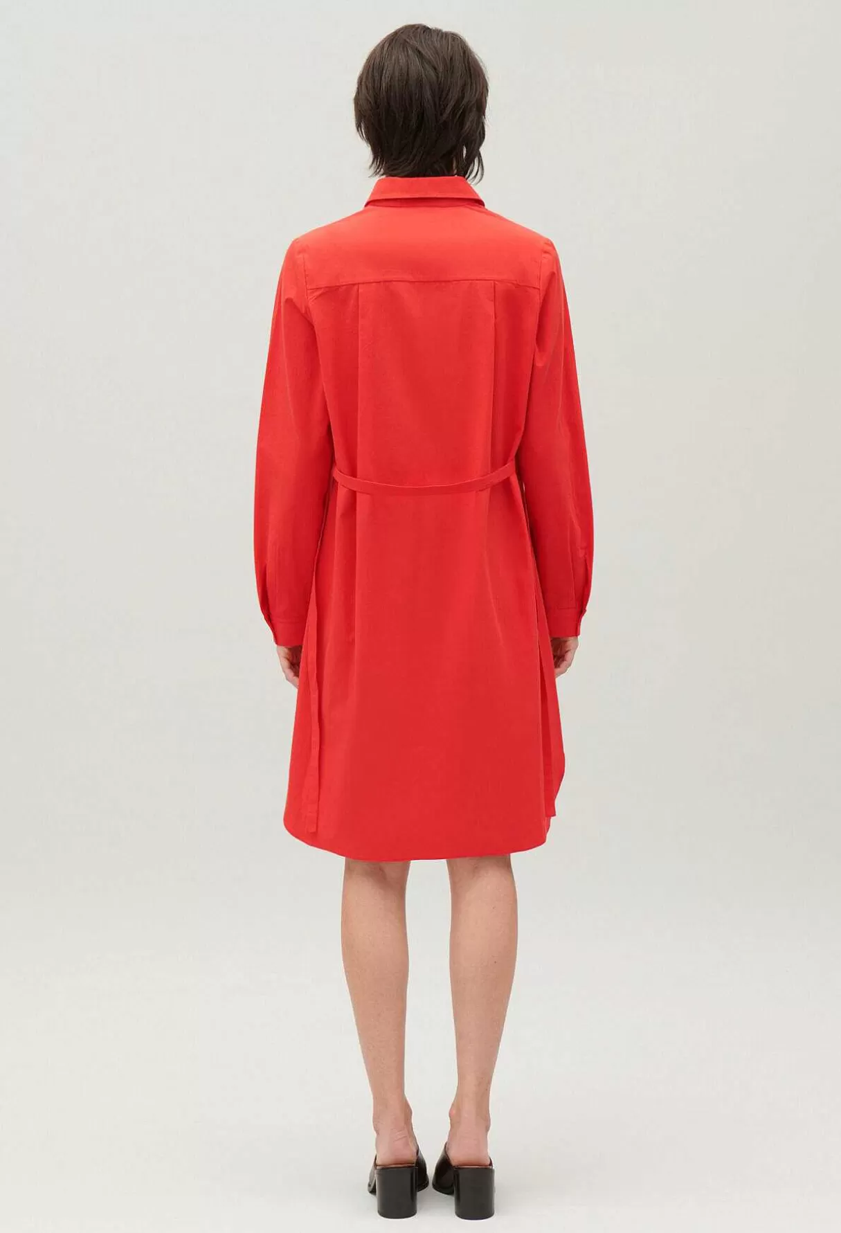 Claudie Pierlot Robe Courte Col Polo Discount