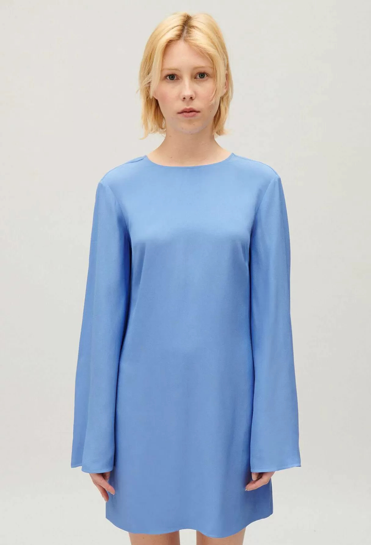 Claudie Pierlot Robe Courte Dos Ouvert Lavande Cheap