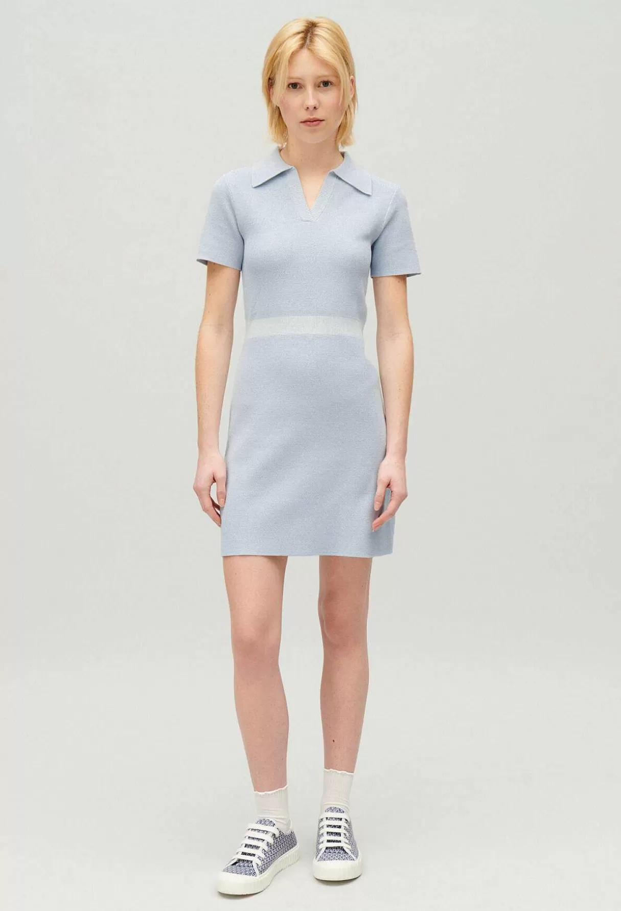 Claudie Pierlot Robe Courte Maille Best