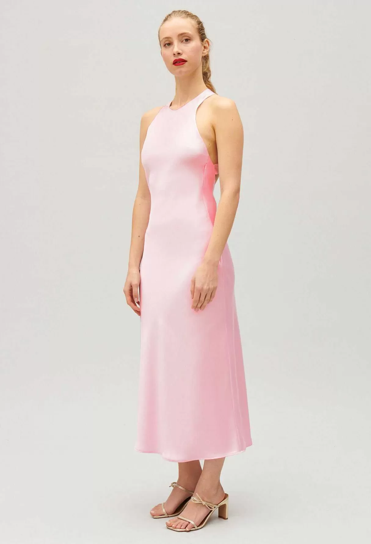 Claudie Pierlot Robe Longue Satinee Sale