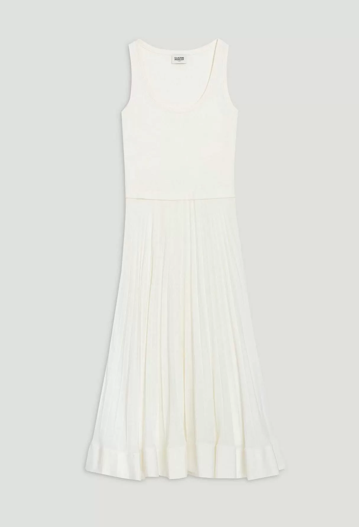 Claudie Pierlot Robe Longue Trompe L'Oeil Online