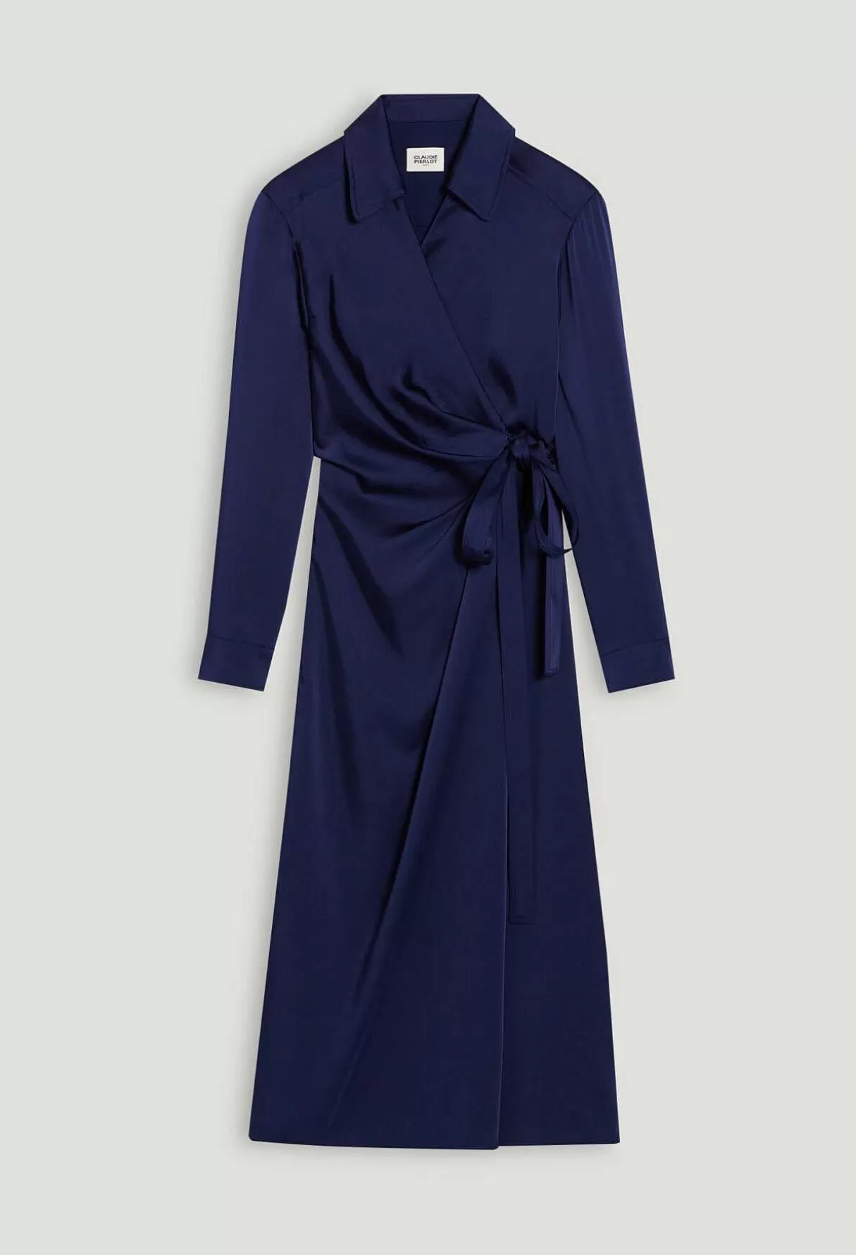 Claudie Pierlot Robe Midi Portefeuille Online