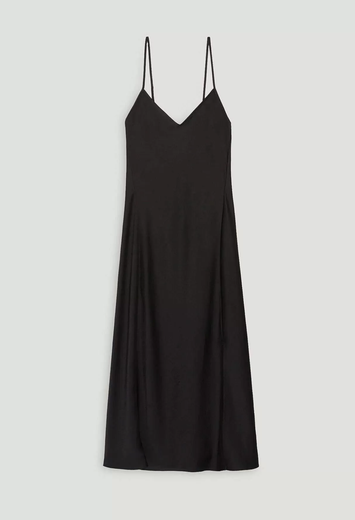 Claudie Pierlot Robe Nuisette Midi Noire Outlet