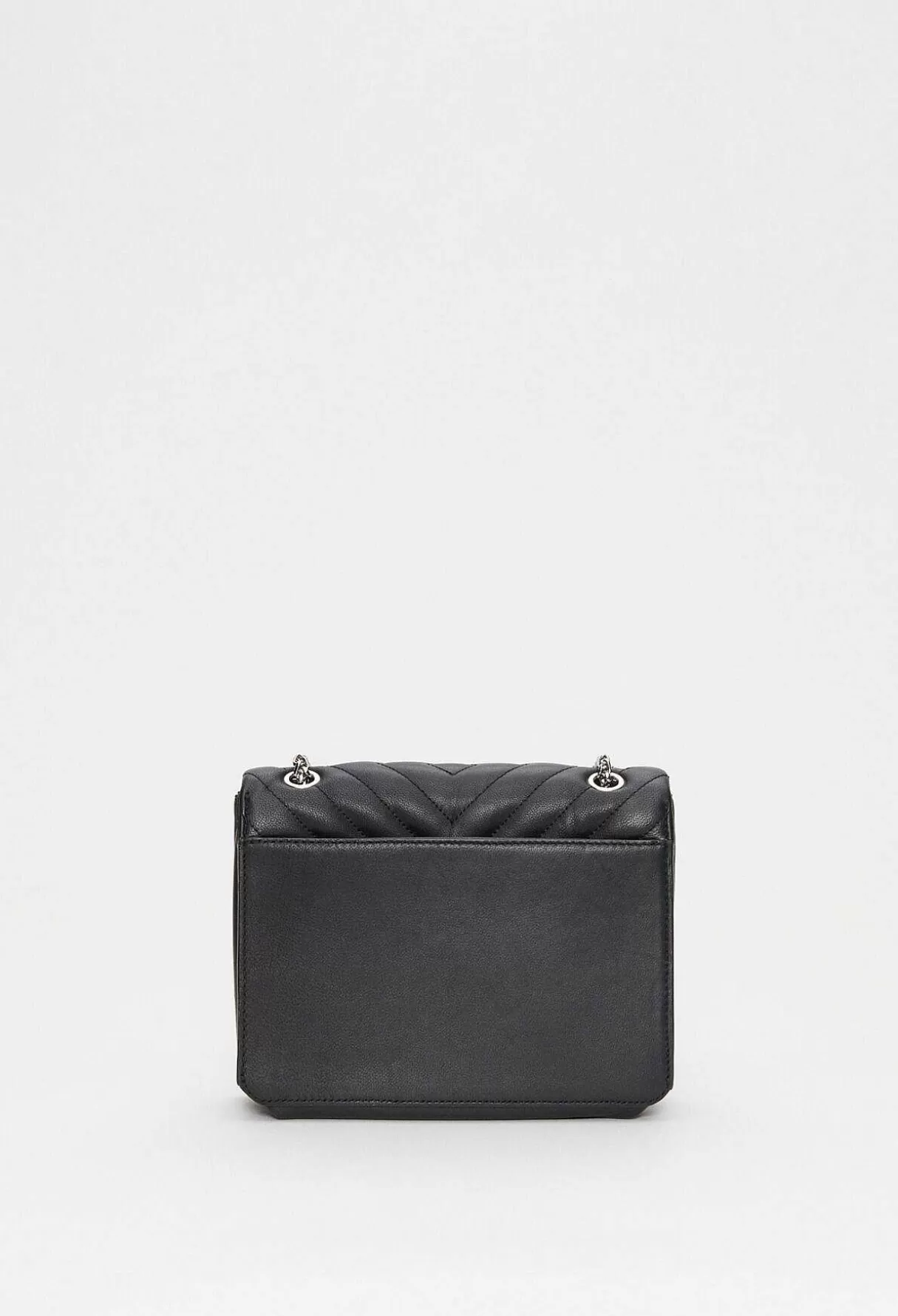 Claudie Pierlot Sac Angela Quilt Cuir Noir Fashion