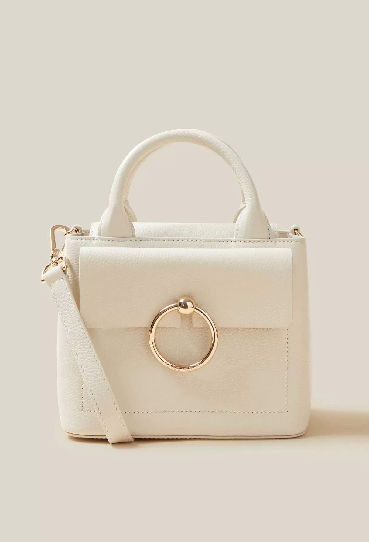 Claudie Pierlot Sac Anouck Mini Cuir Graine Shop