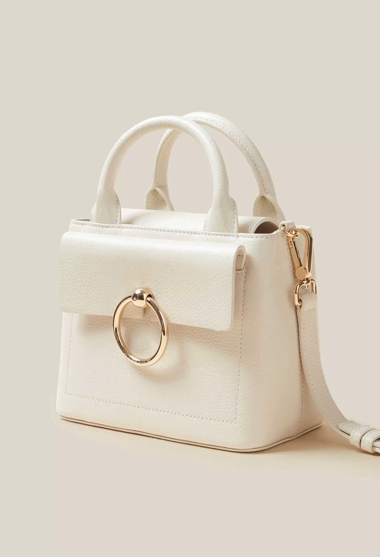 Claudie Pierlot Sac Anouck Mini Cuir Graine Shop