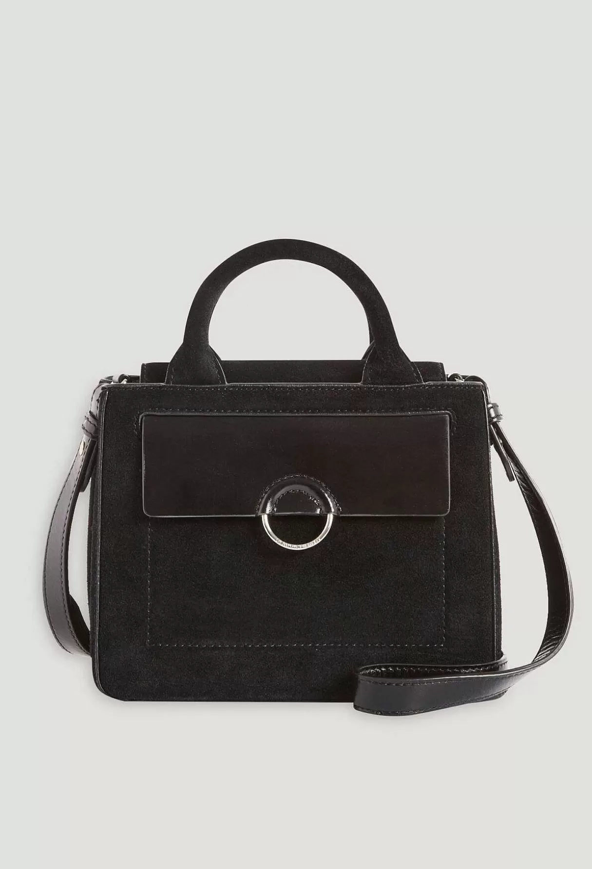 Claudie Pierlot Sac Anouck Mini Cuir Noir Clearance