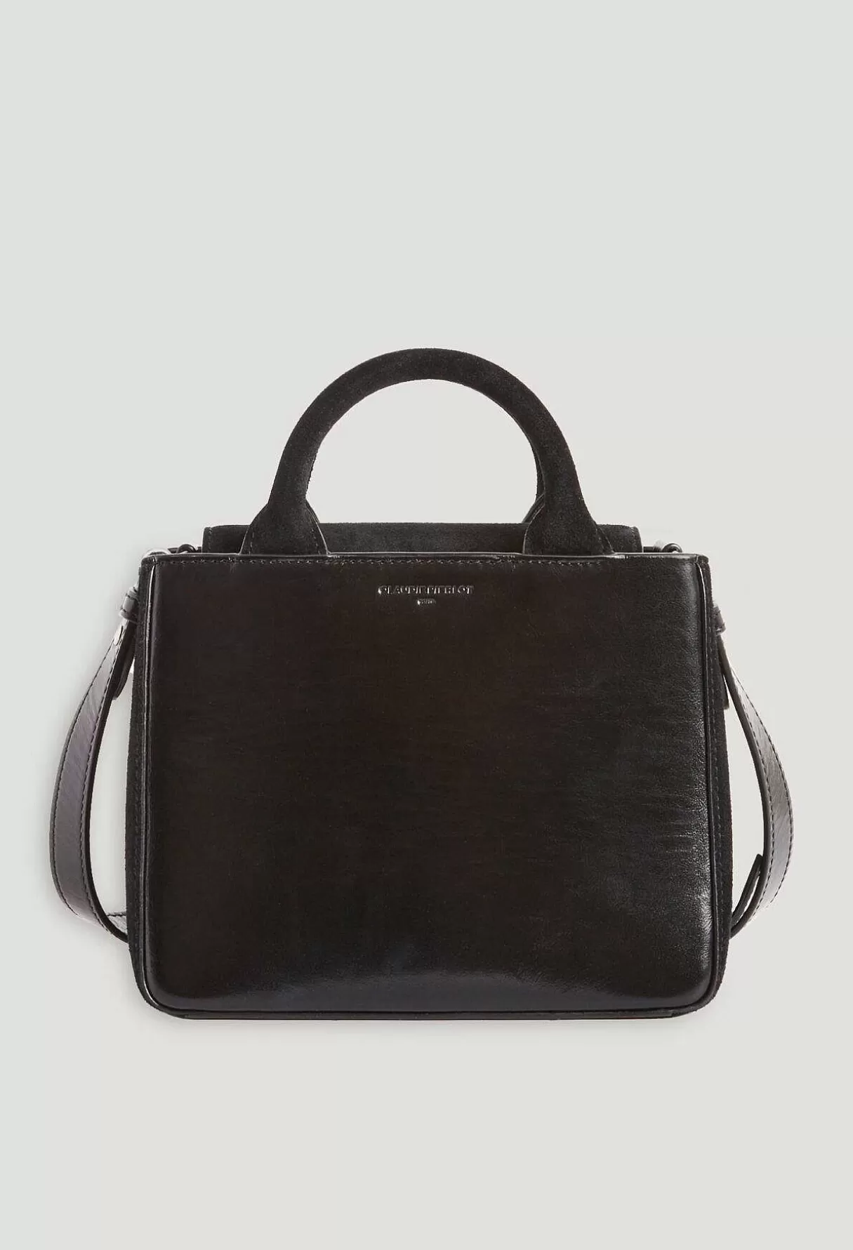 Claudie Pierlot Sac Anouck Mini Cuir Noir Clearance