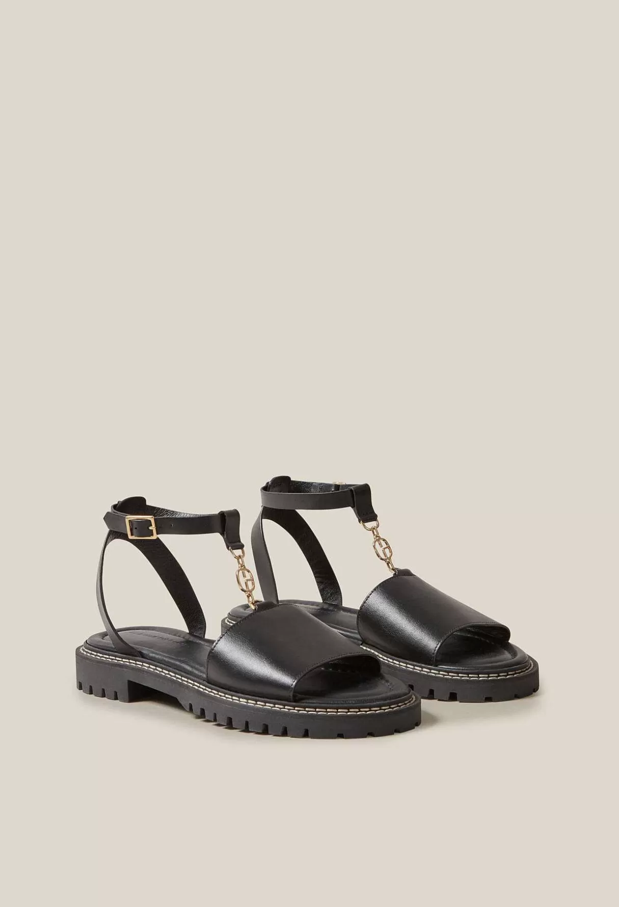 Claudie Pierlot Sandales Cuir Sale