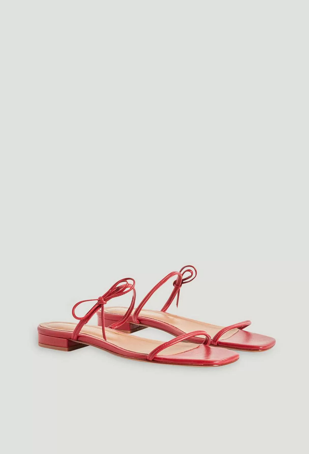 Claudie Pierlot Sandales Plates Lanieres Flash Sale