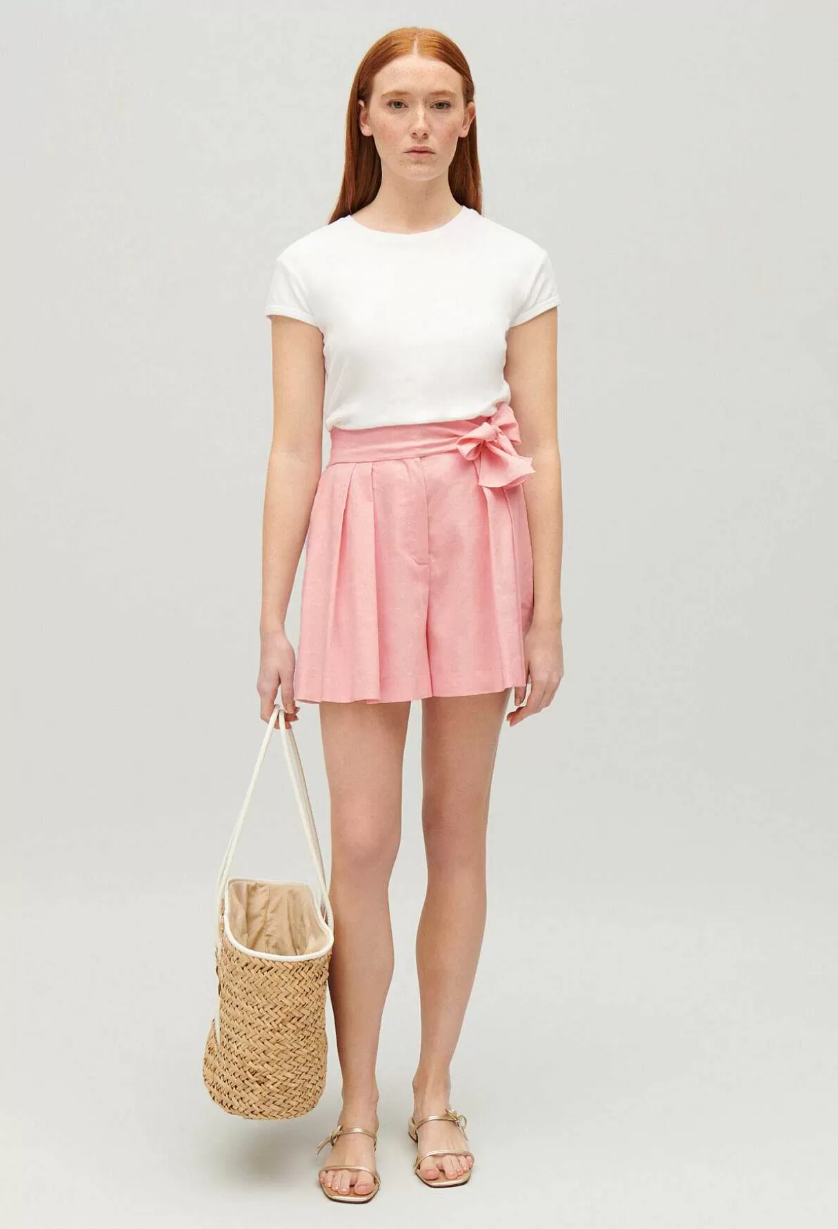 Claudie Pierlot Short Noue Dragee Fashion