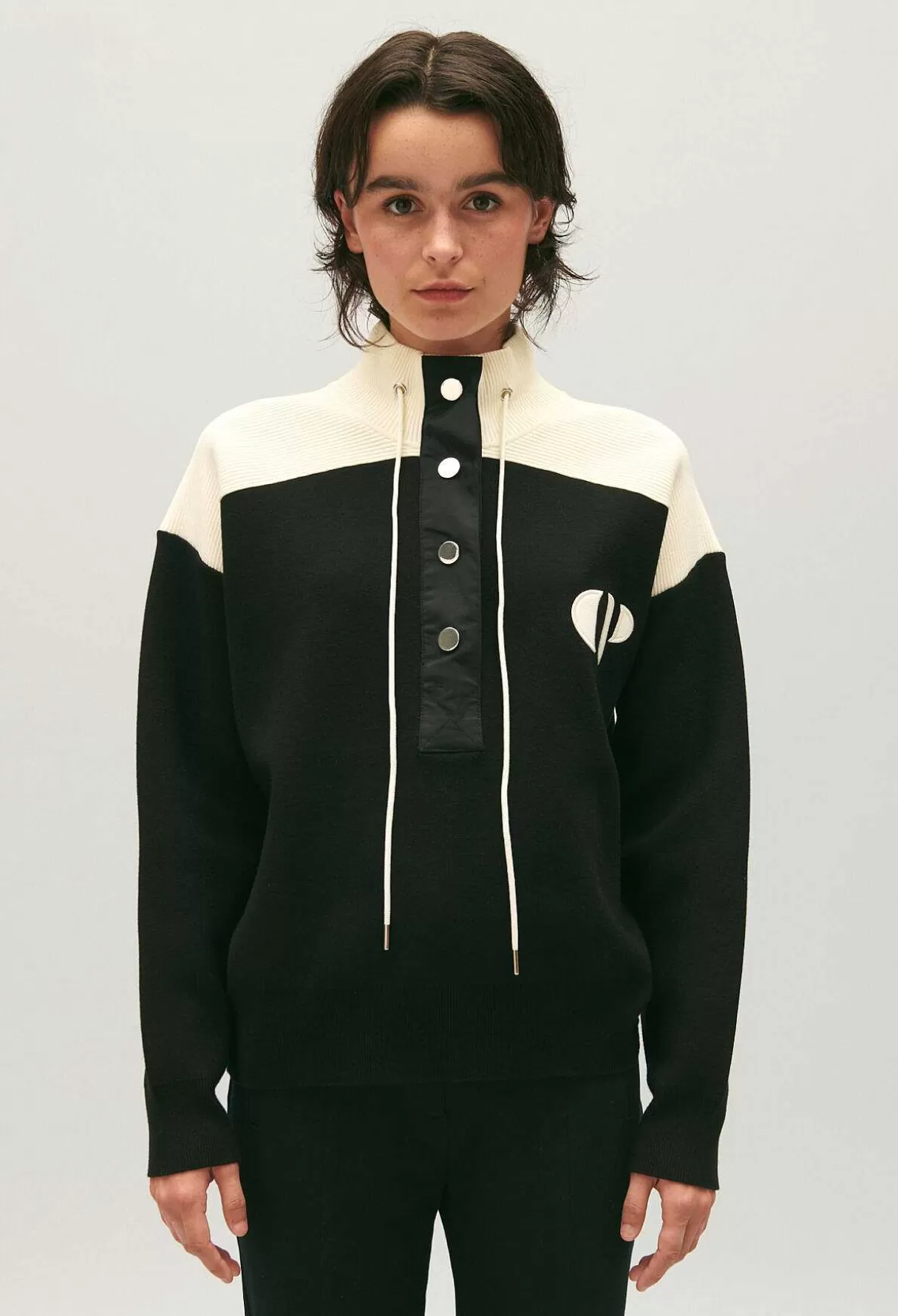 Claudie Pierlot Sweatshirt Minimum Col Camionneur Shop