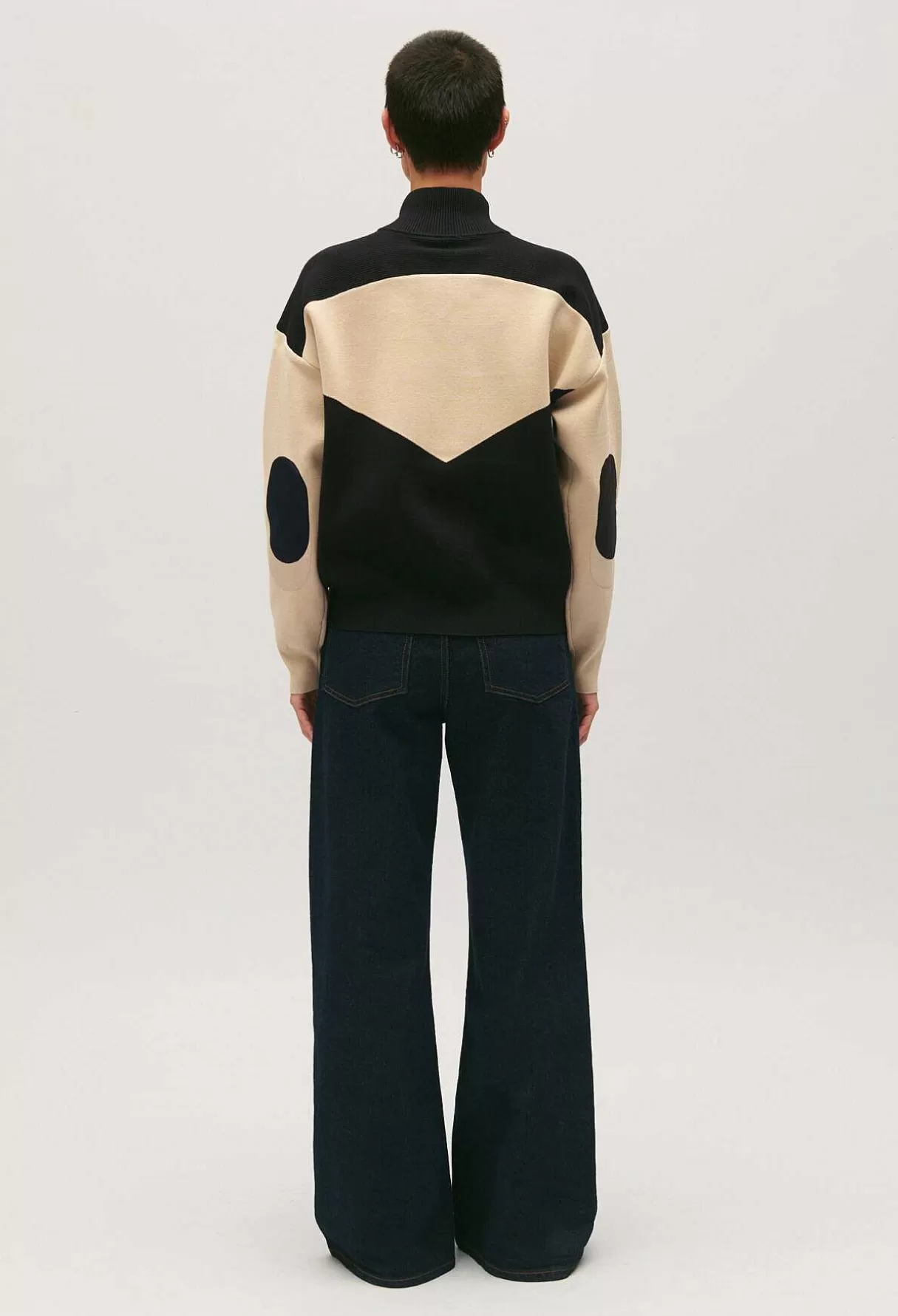 Claudie Pierlot Sweatshirt Minimum Col Camionneur Sale