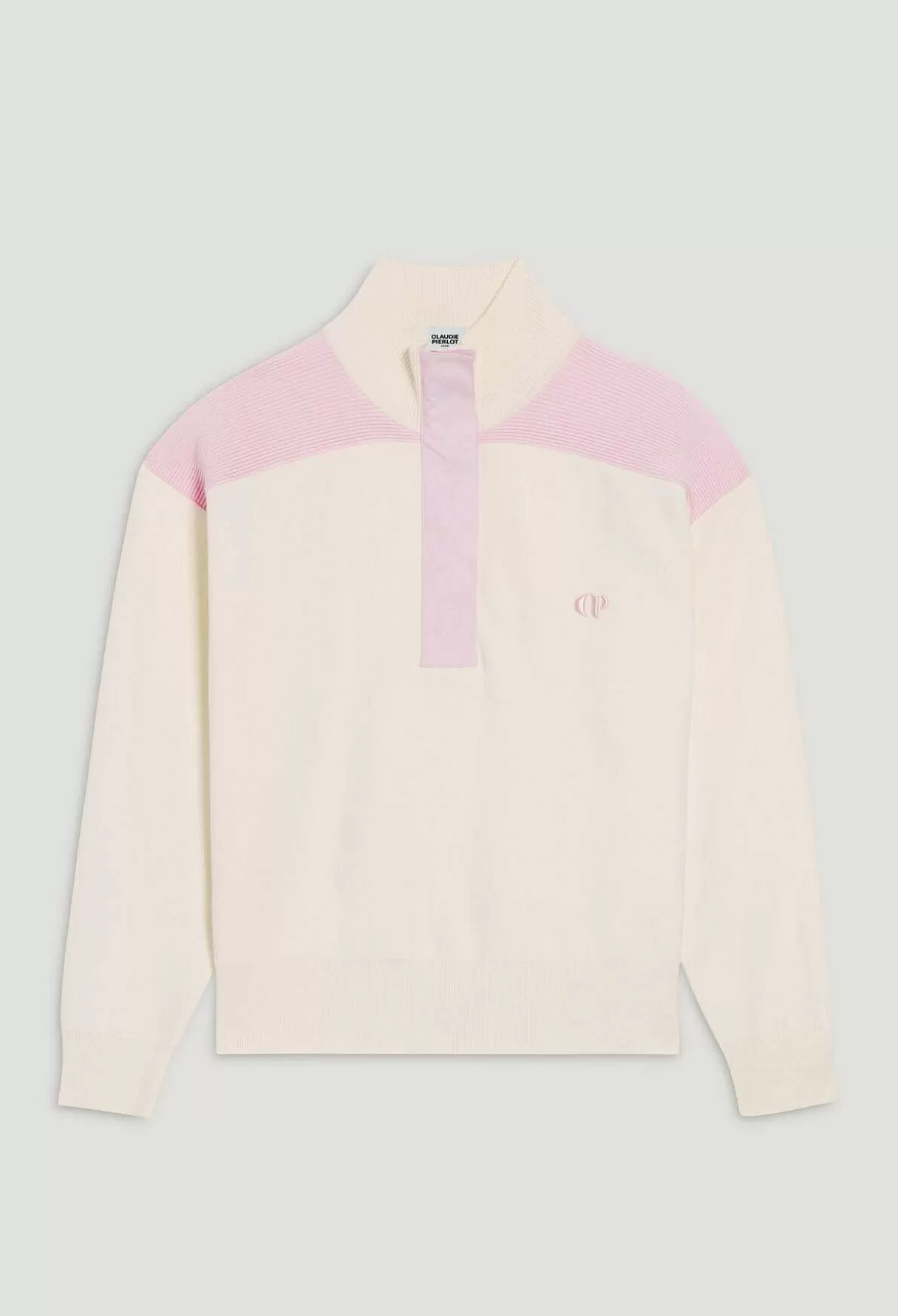 Claudie Pierlot Sweatshirt Minimum Col Camionneur Fashion