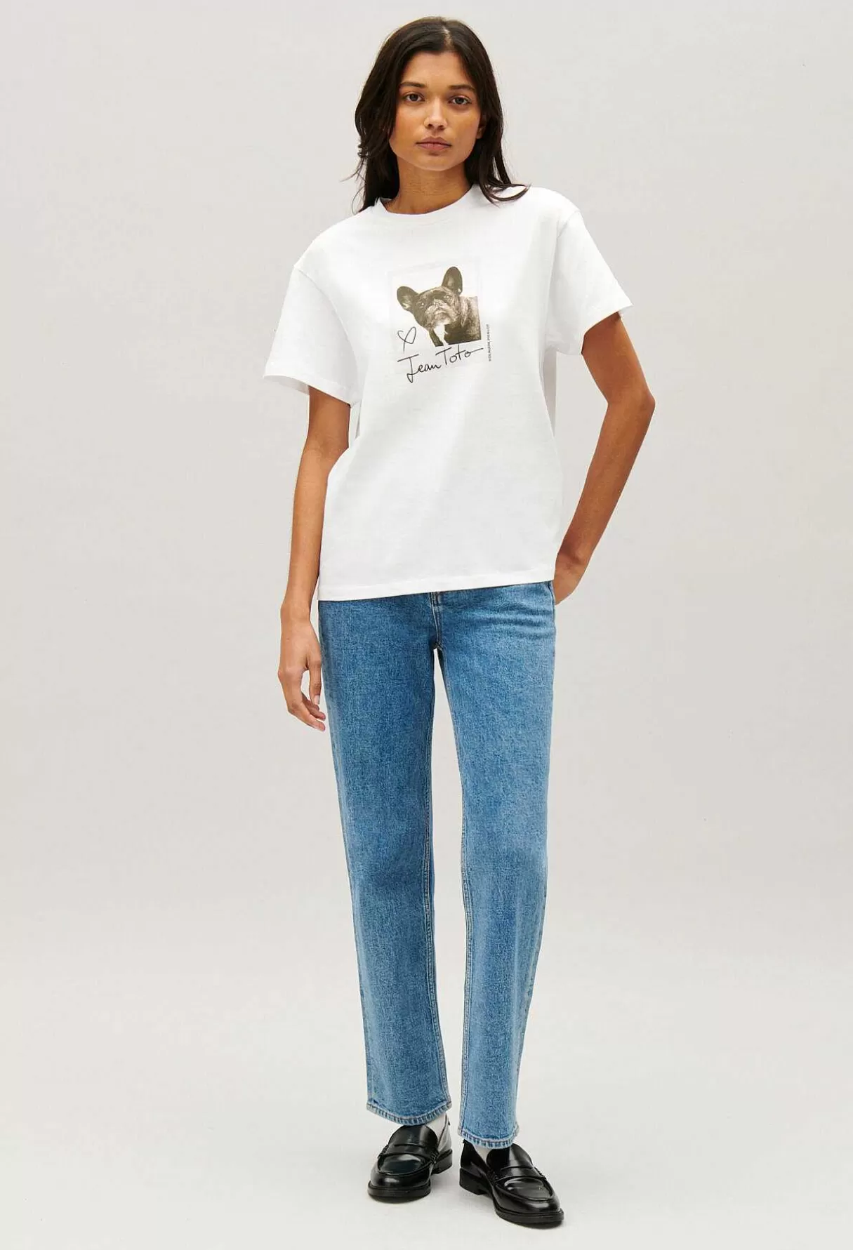 Claudie Pierlot Tee-Shirt Imprime Jean Toto Online