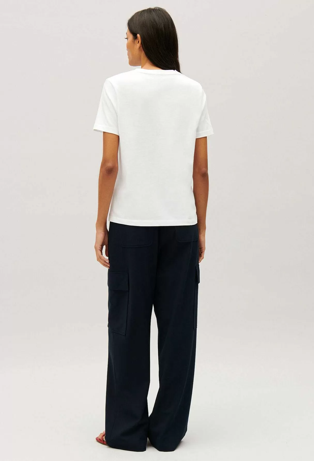 Claudie Pierlot Tee-Shirt Jean Toto Ecru Cheap